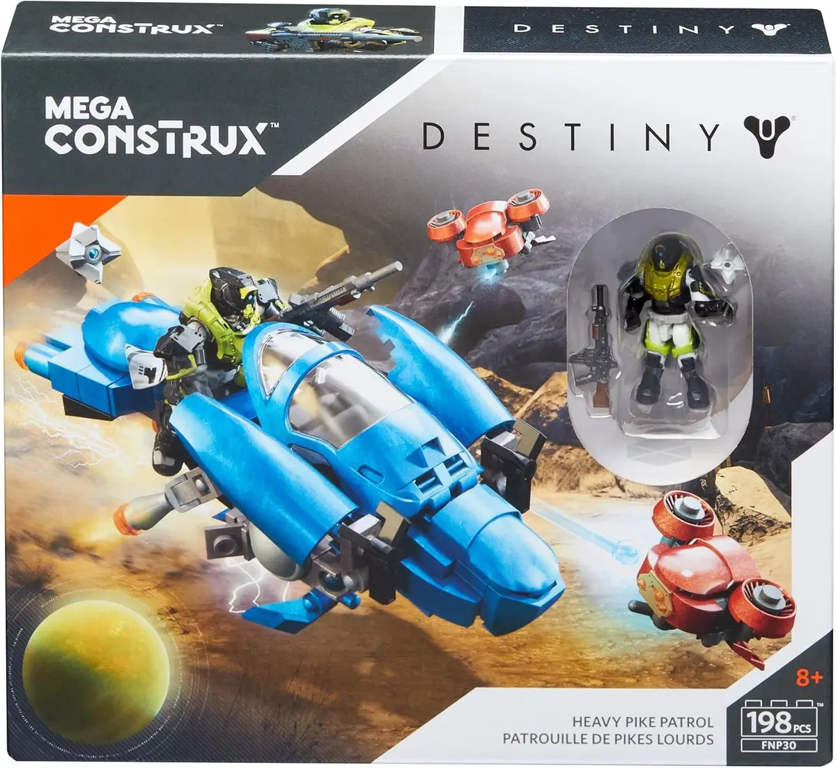 Mega Construx - Destiny - Fallen Heavy Pike Patrol Building Set W/Guardian Figure & 2 Shanks (Fnp30) Last One! 1