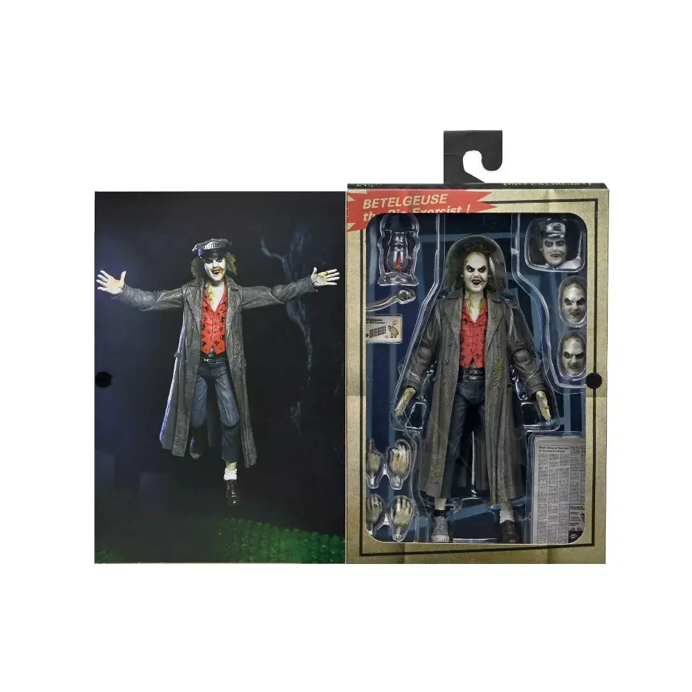 Neca: Ultimate - Beetlejuice (1988) - Beetlejuice (Tour Guide/Bio-Exorcist) Action Figure (60624) Low Stock 1
