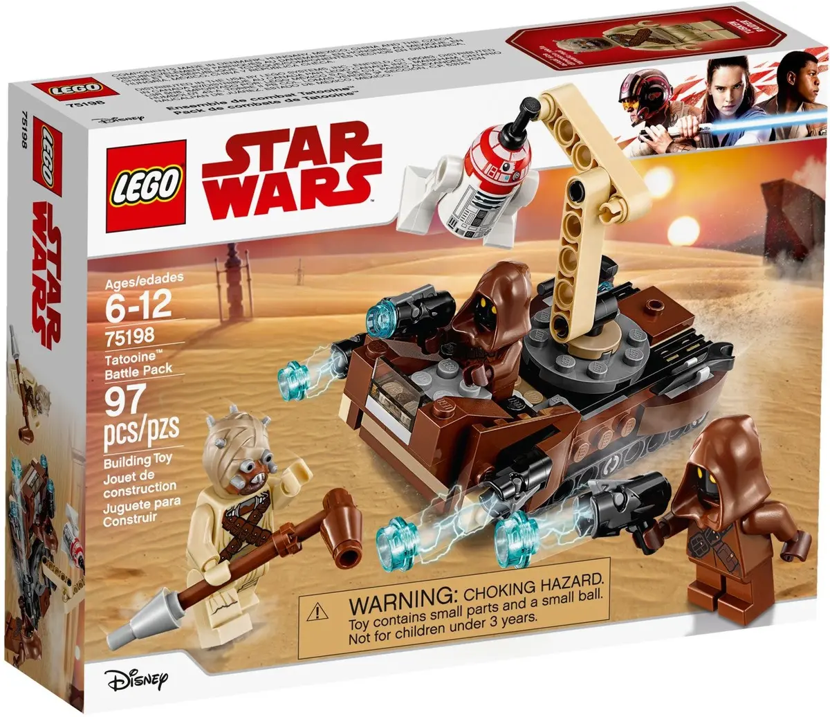 Lego - Star Wars: Episode Iv - Tatooine Battle Pack Building Toy (75198) Last One! 1
