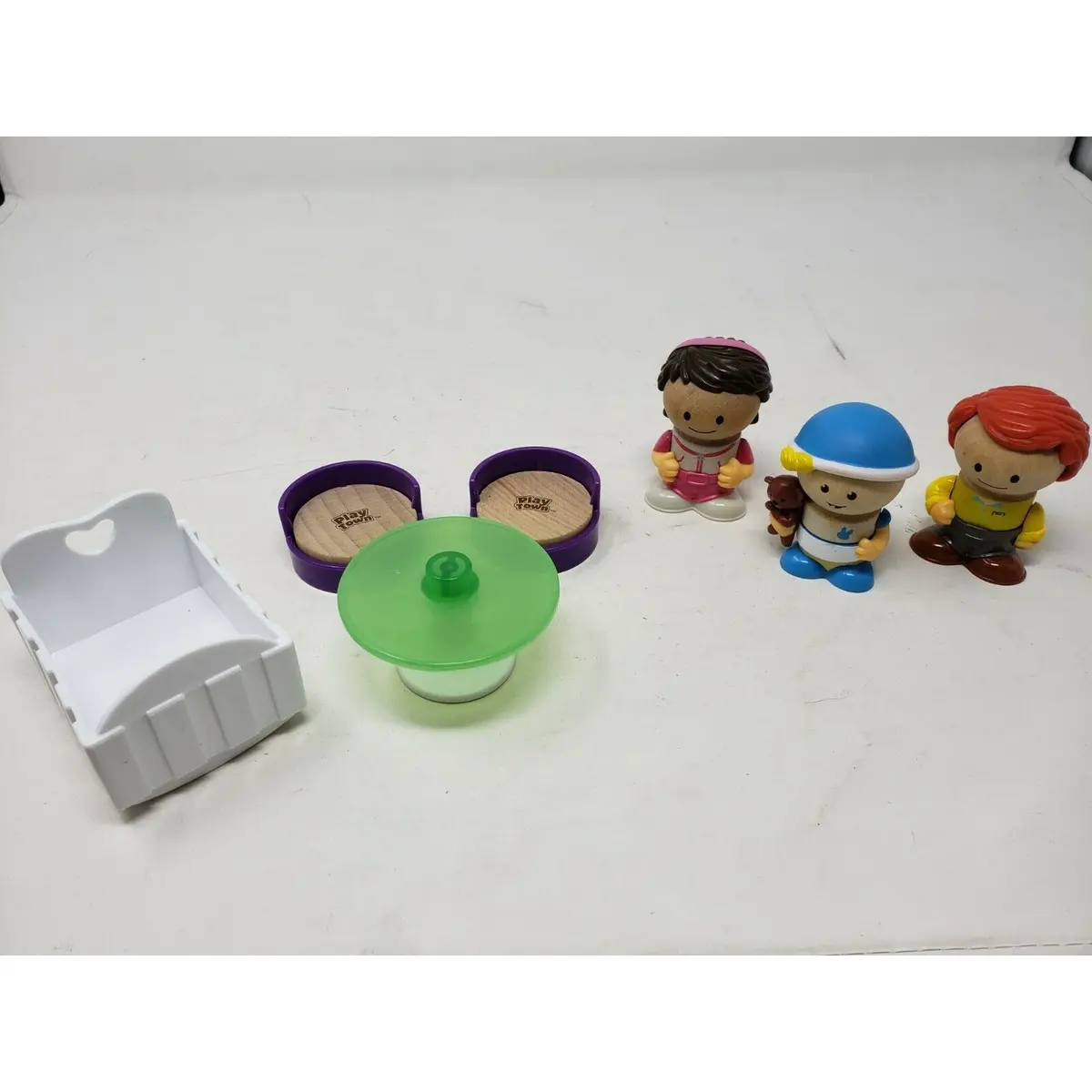 Play Town By Learning Curve Little People Family Figures House Furniture Wooden 1