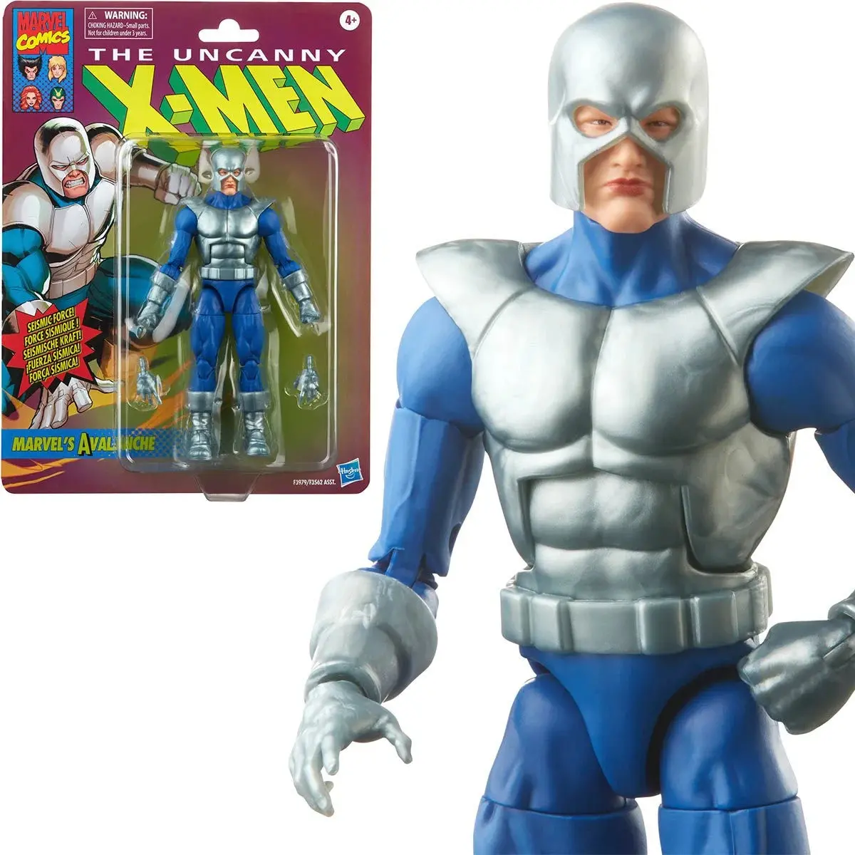 Marvel Legends Retro X-Men Series - Classic Marvel'S Avalanche 6-Inch Action Figure (F3979) Low Stock 1