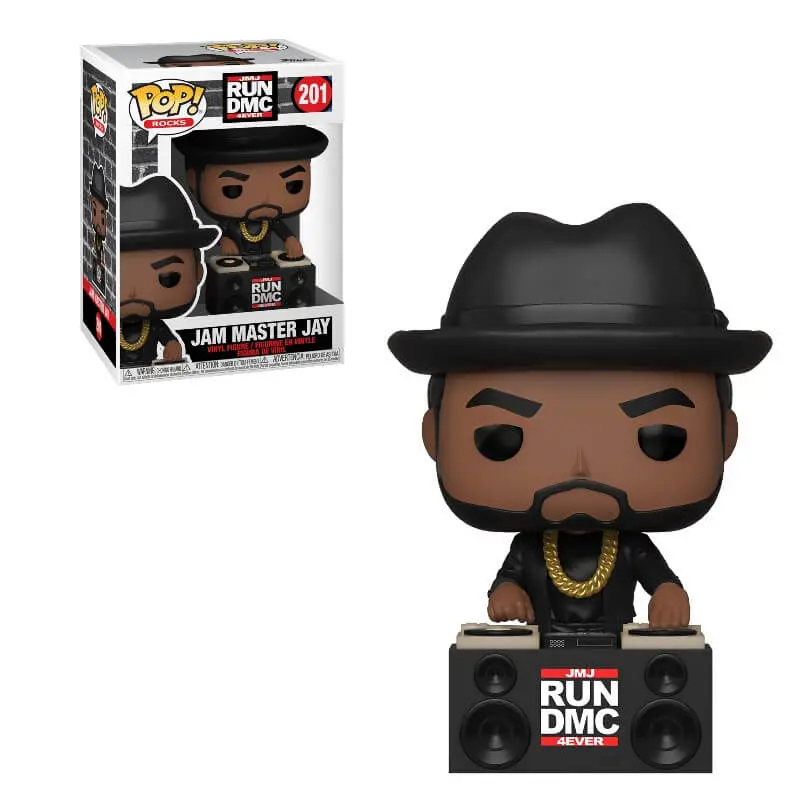 Funko Pop! Rocks #201 - Run Dmc - Jam Master Jay Vinyl Figure Low Stock 1