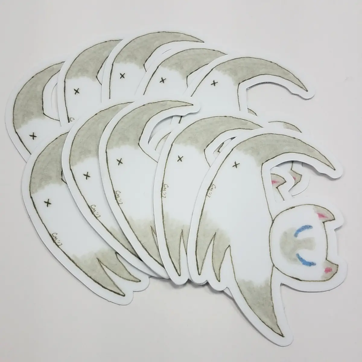Kitty Butt Sticker By Cee Martinez 1
