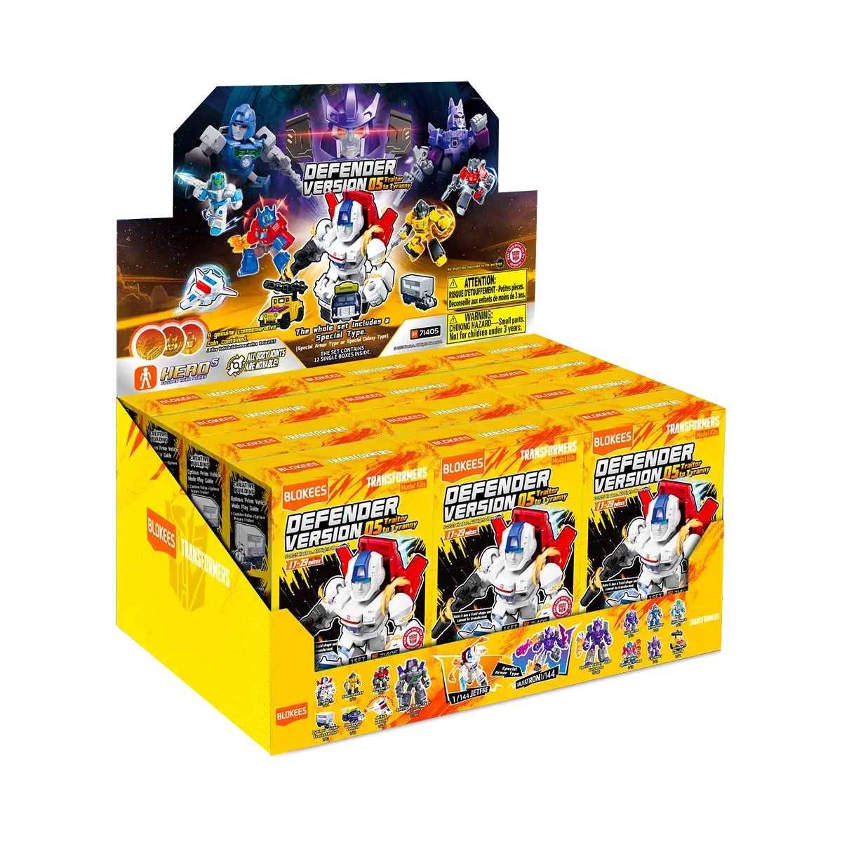Blokees: Transformers - Defender: Version 05 (Traitor To Tyranny) - Sealed 12-Pack Box (71405/53111) 1
