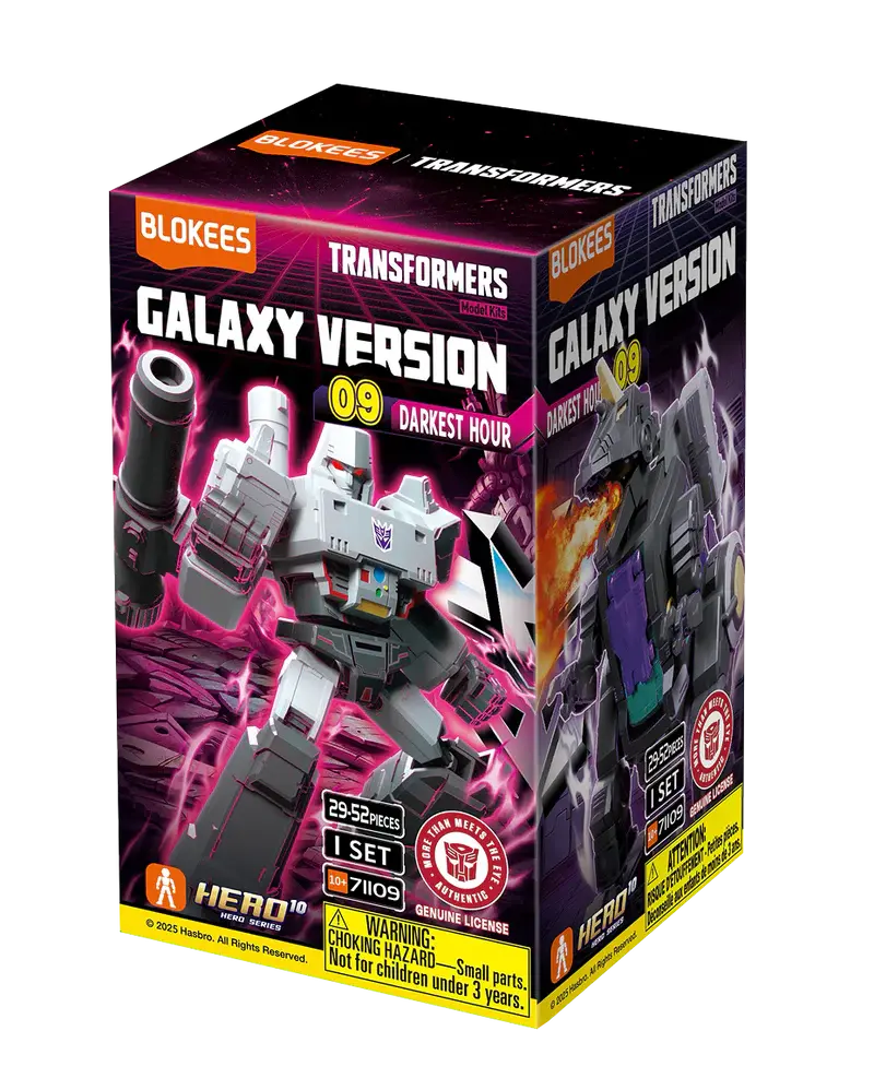 [Pre-Order] Blokees: Transformers - Galaxy Version 09 (Darkest Hour) Action Figure Blind Box (71109/53107) 1