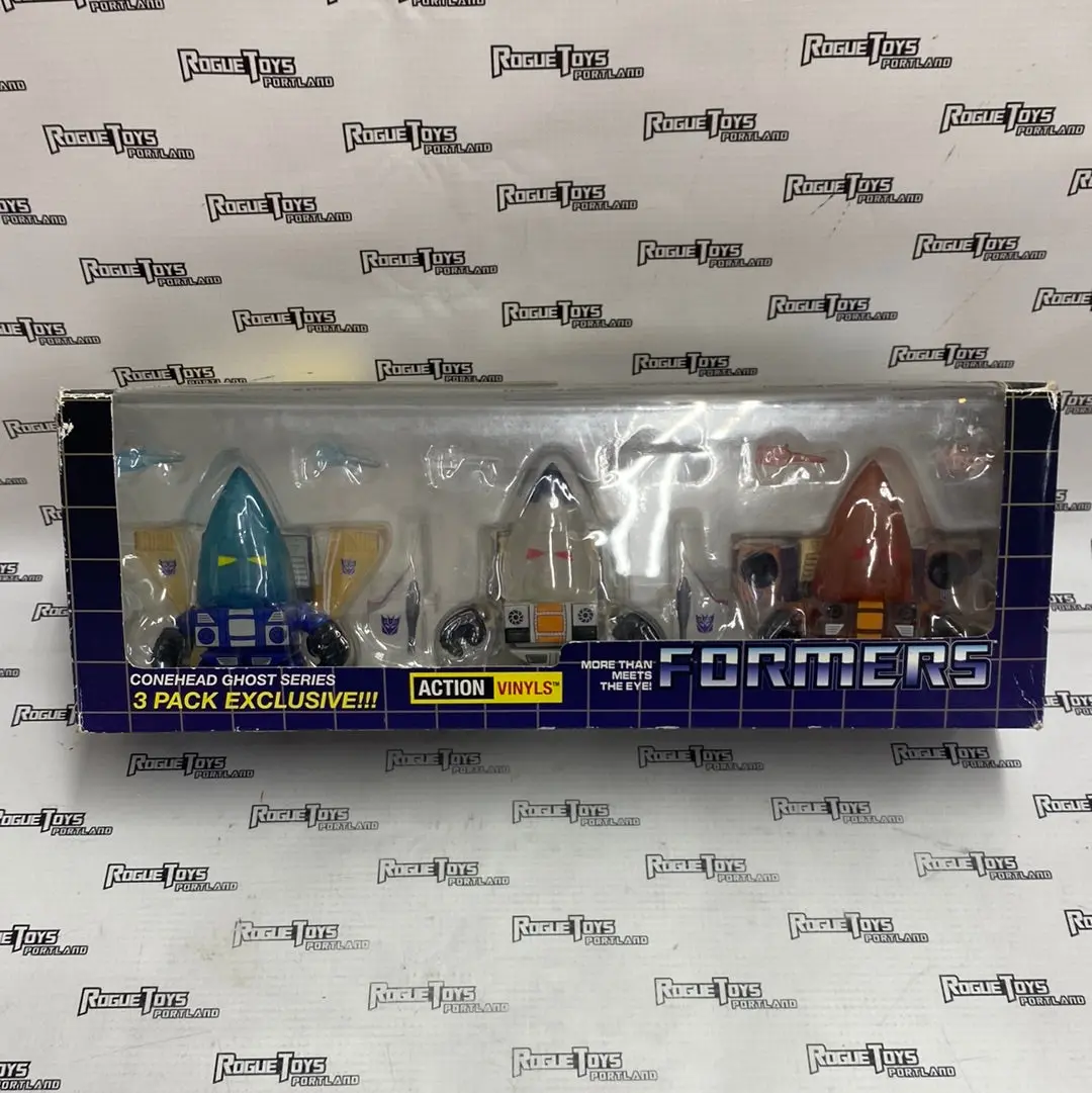 Loyal Subjects Transformers Action Vinyls Conehead Ghost Series 3 Pack Exclusive 1