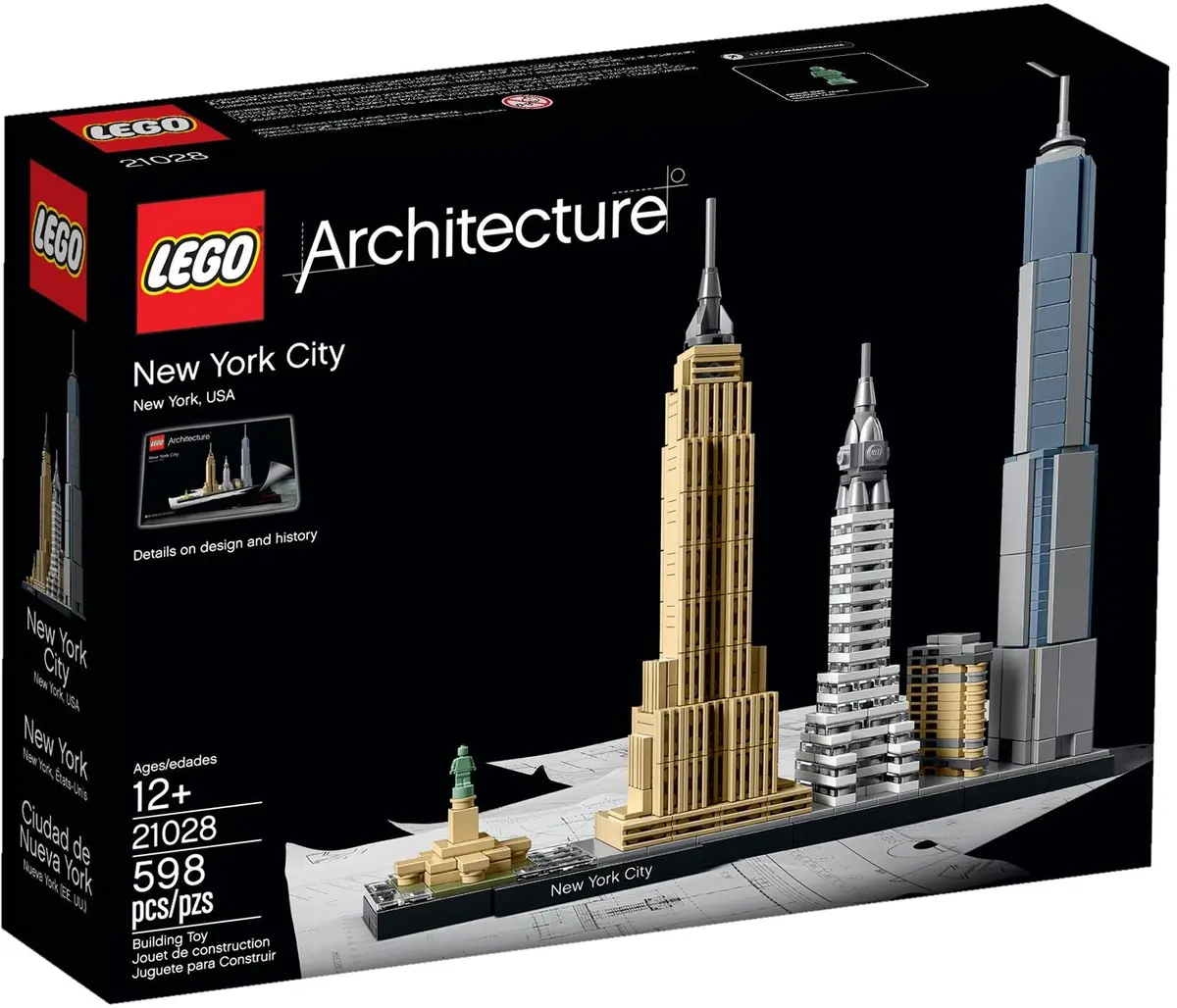 Lego Architecture - Skyline Series - New York City, New York, Usa Building Set (21028) 1