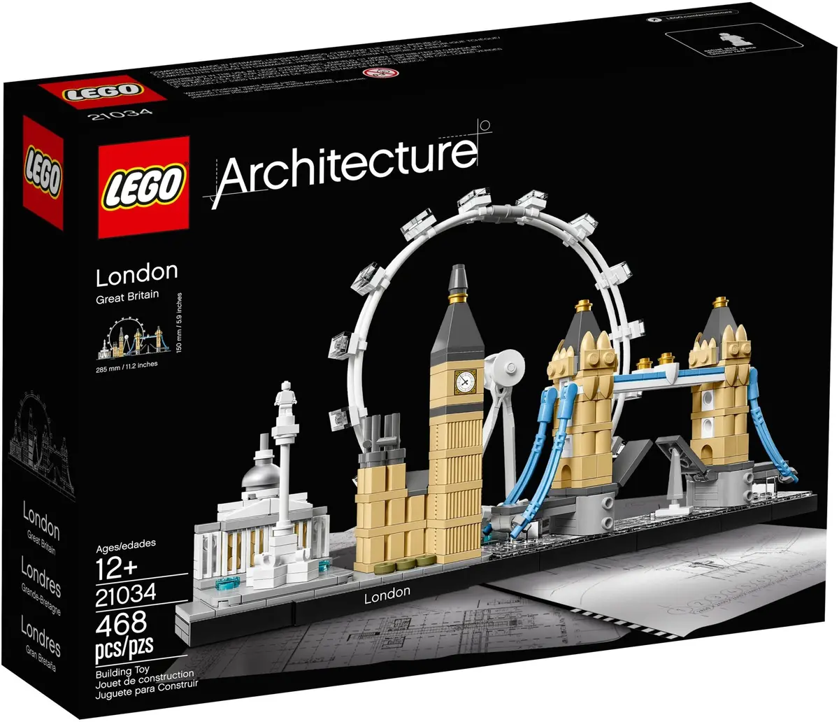 Lego Architecture Building Set - Skyline Series - London, Great Britain (21034) 1