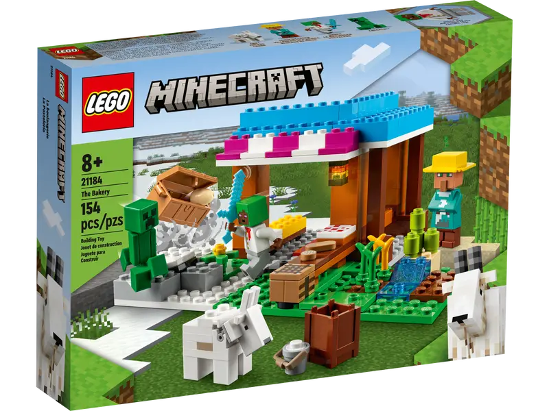 Lego Minecraft - The Bakery (21184) Building Toy Low Stock 1