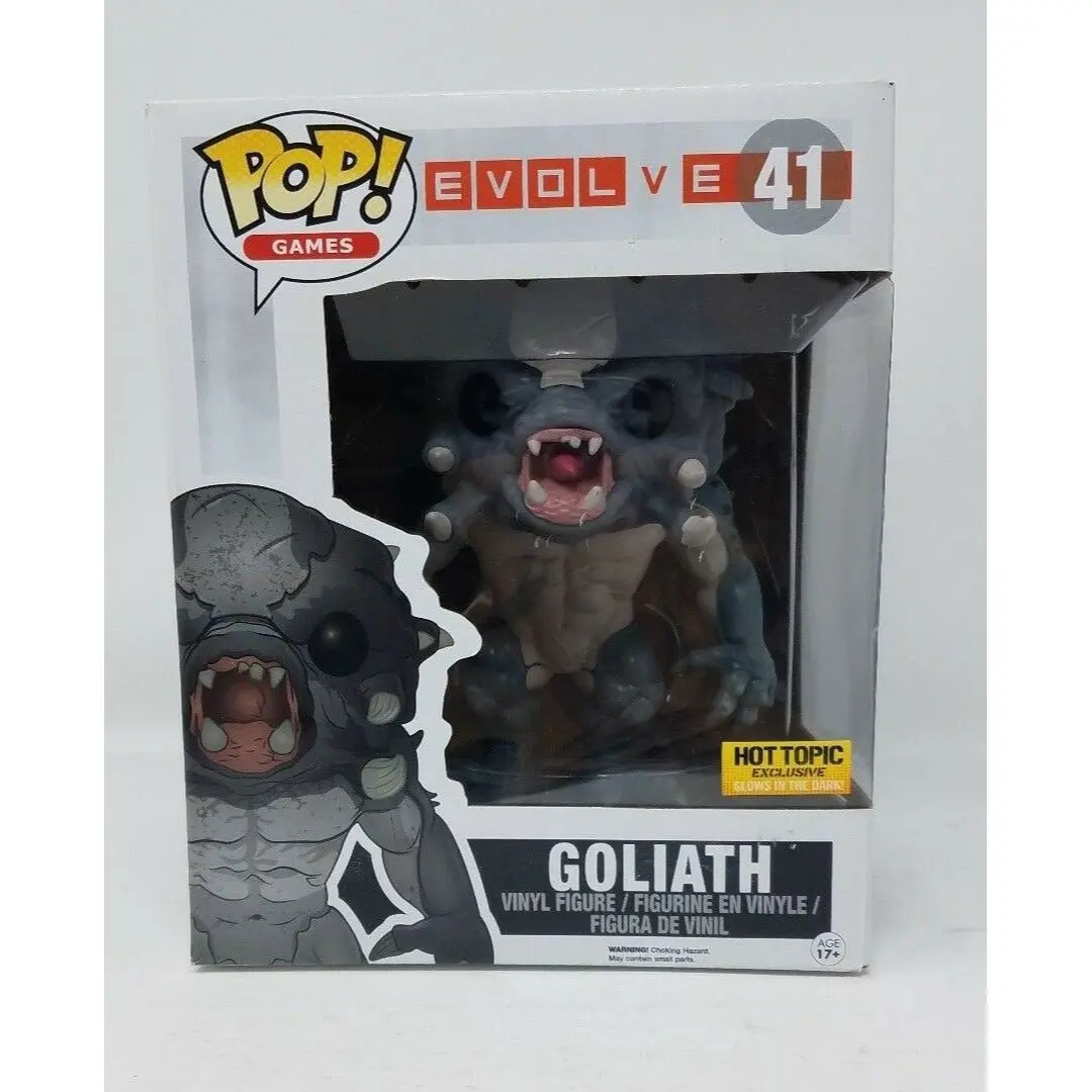 Funko Pop! Goliath Evolve Glows In The Dark 41 Hot Topic Exclusive Vinyl Figure 1