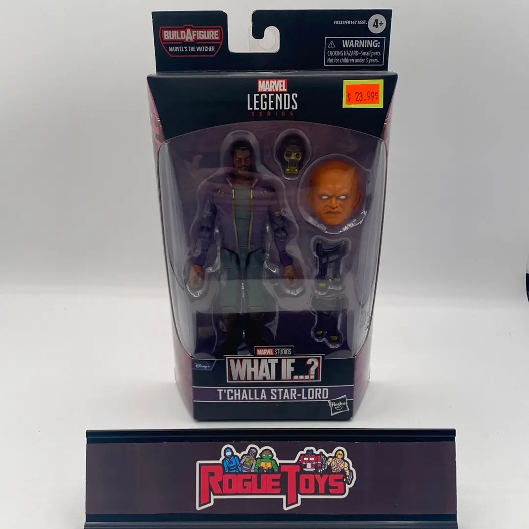 Hasbro Marvel Legends Marvel’S The Watcher What If…? T’Challa Star-Lord 1