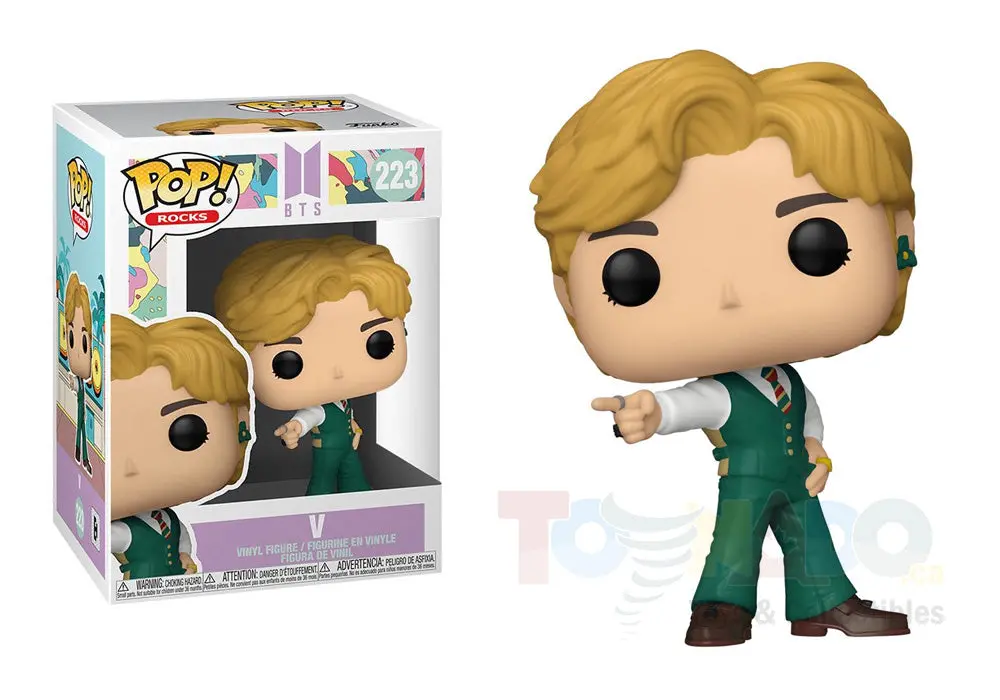 Funko Pop! Rocks #223 - Bts - V Vinyl Figure Last One! 1