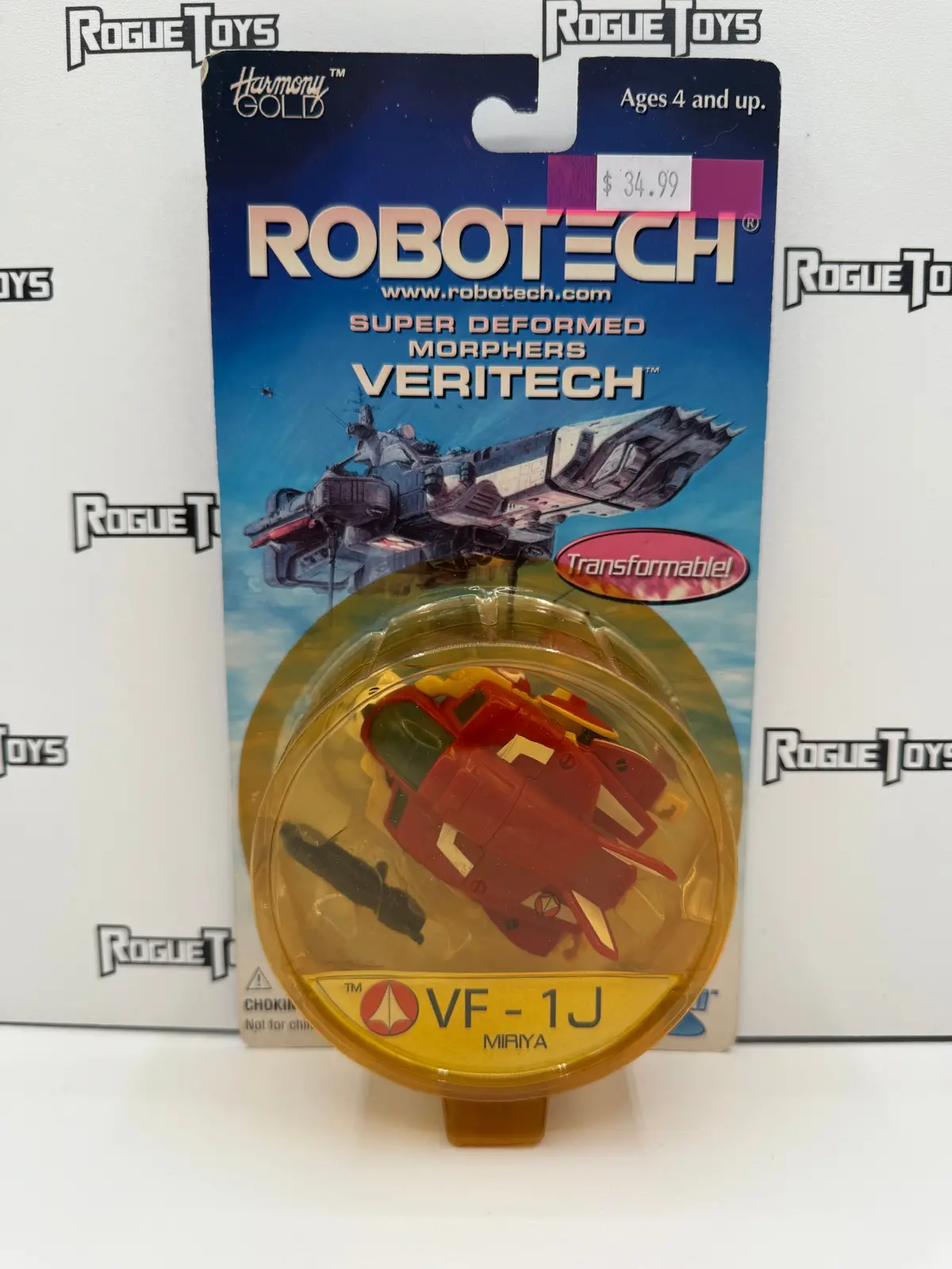 Toynami Harmony Gold Robotech Super Deformed Morphers Veritech Vf-1J Miriya 1