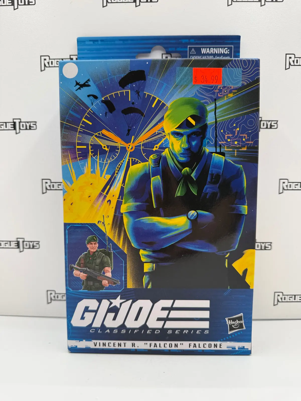 Hasbro G.I. Joe Classified Series Vincent R. “Falcon” Falcone 1