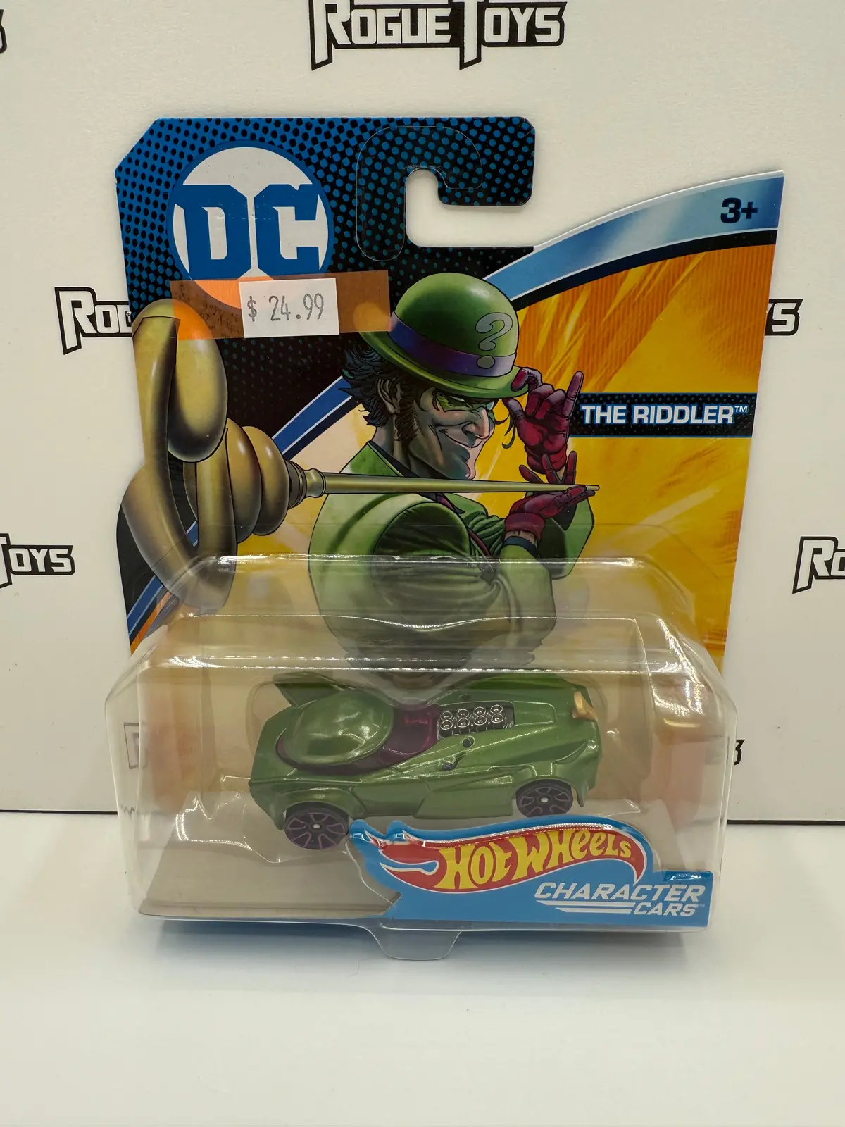 Mattel Hot Wheels Character Cars Dc The Riddler 1