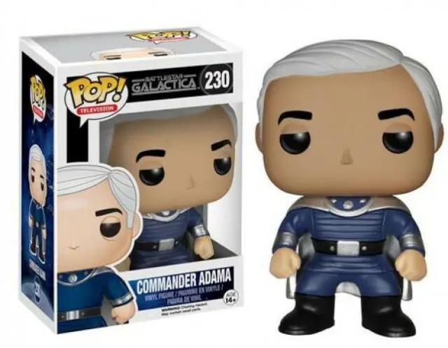 Funko Pop! Television #230 - Battlestar Galactica - Commander Adama Vinyl Figure 1