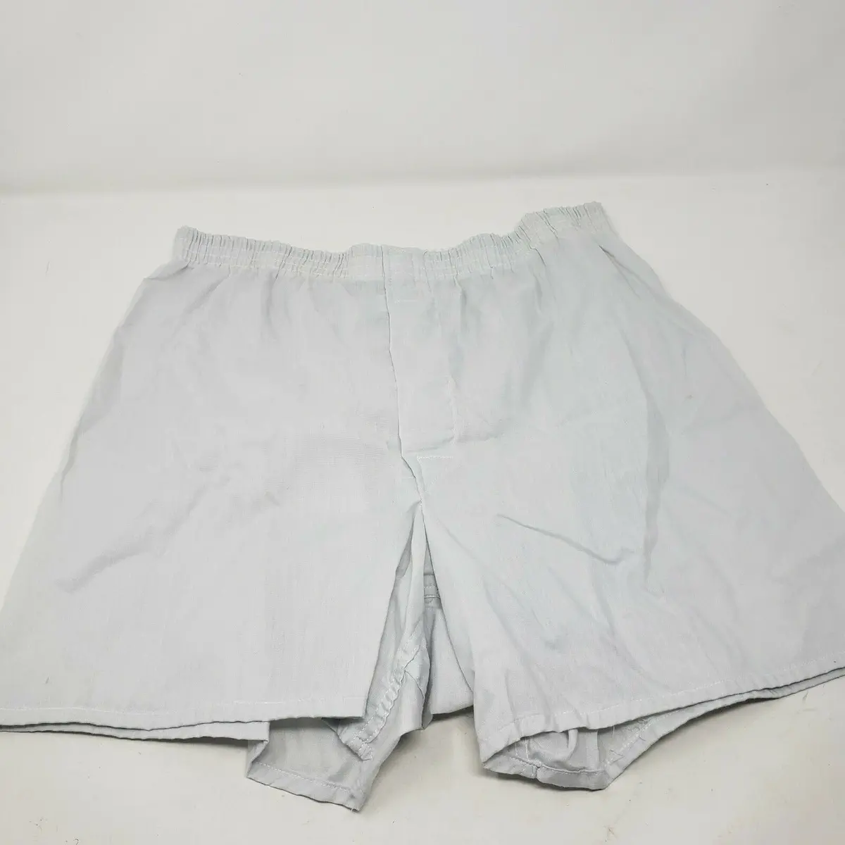 Vintage Hanes Drop Seat Boxers Shorts Underwear 50/50 Cotton Mens 34 70S Usa 1
