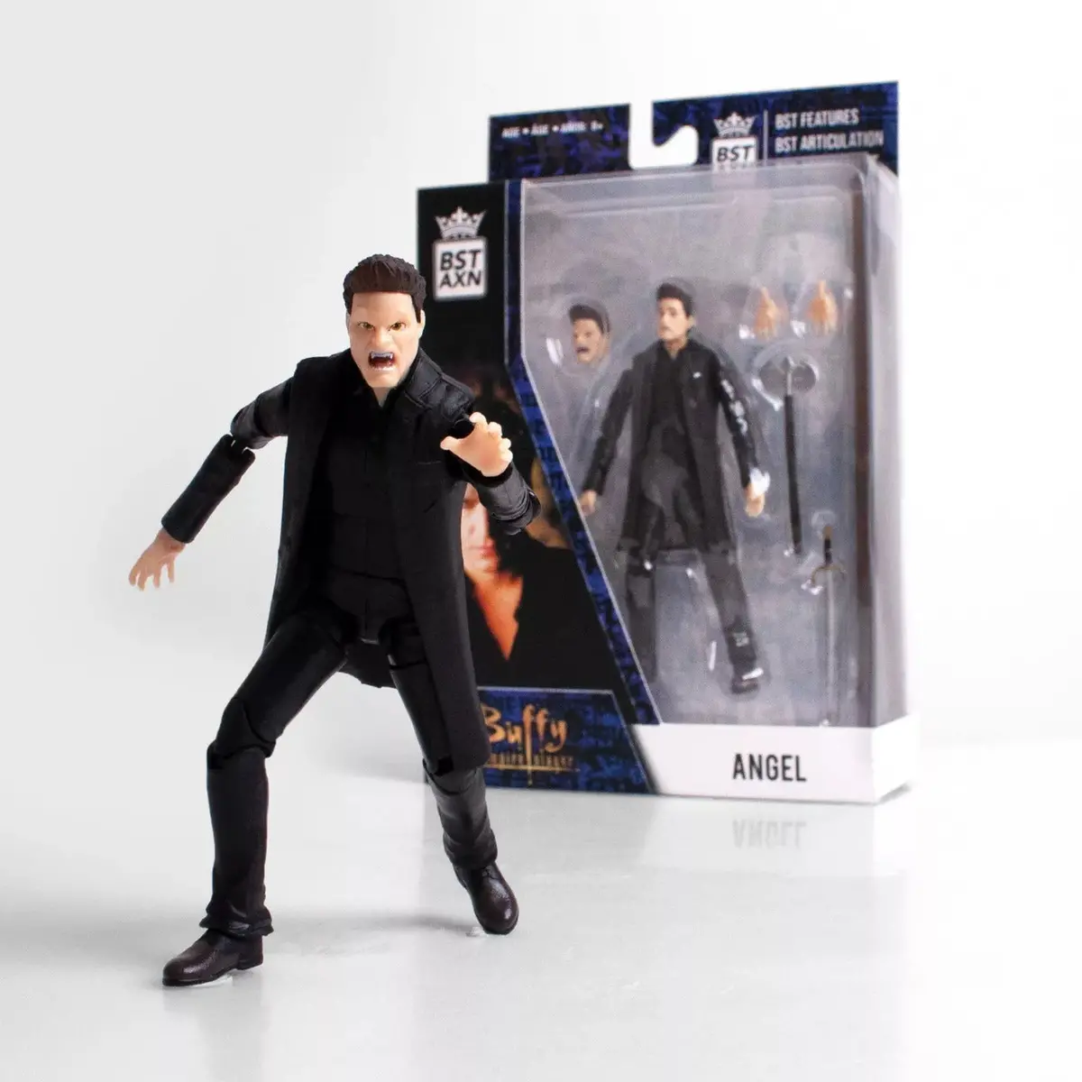 The Loyal Subjects - Bst Axn - Buffy The Vampire Slayer Series - Angel (Angelus) Action Figure 35525 Low Stock 1