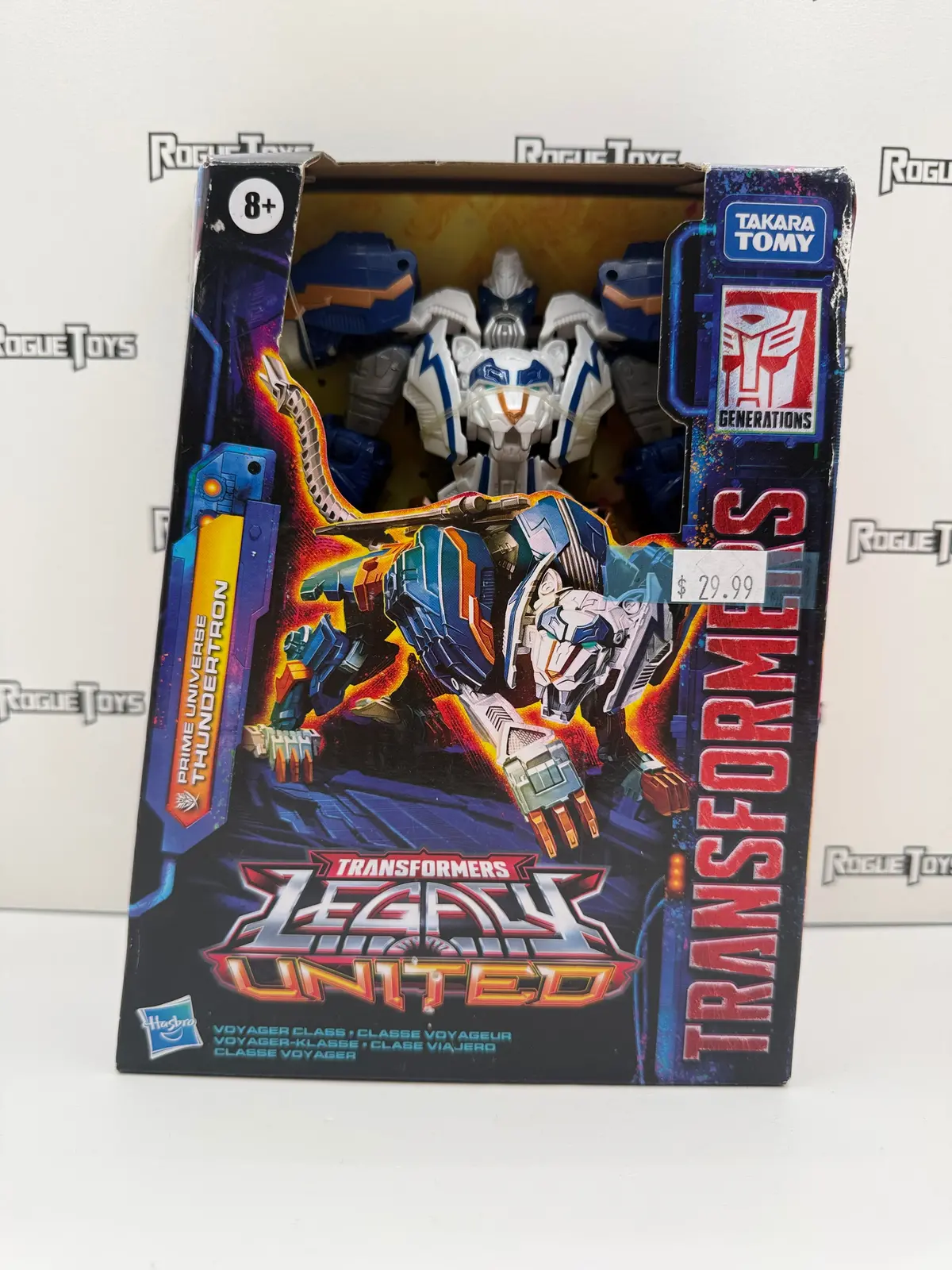 Hasbro Transformers Legacy United Voyager Class Prime Universe Thundertron 1