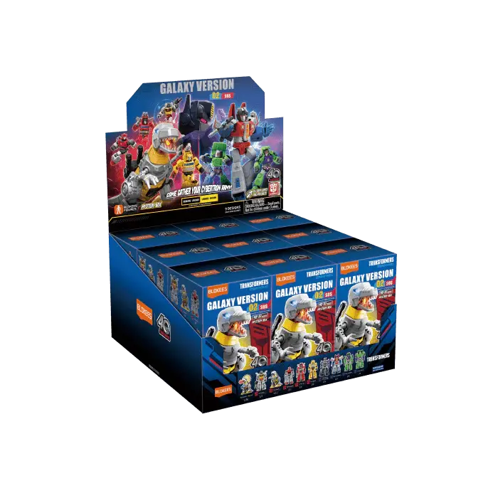Blokees - Transformers - Galaxy: Version 02 (Sos) - Sealed 9-Pack Box Of Model Kits (73902/00841) 1