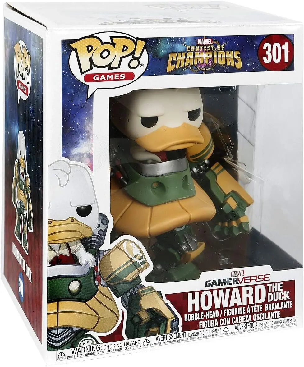 Funko Pop! Games #301 - Contest Of Champions - Howard The Duck - Super Vinyl Figure (26711) Last One! 1