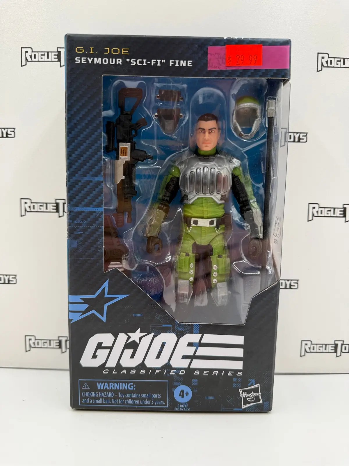 Hasbro G.I. Joe Classified Series G.I. Joe Seymour “Sci-Fi” Fine 1