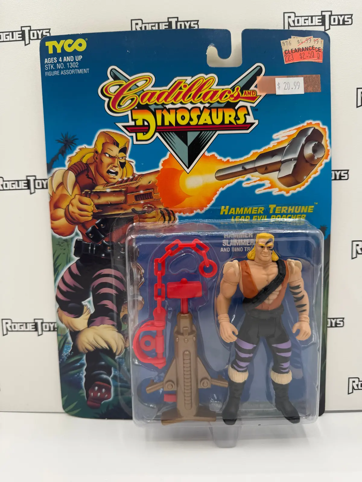 Tyco Cadillacs And Dinosaurs Hammer Terhune Lead Evil Poacher 1