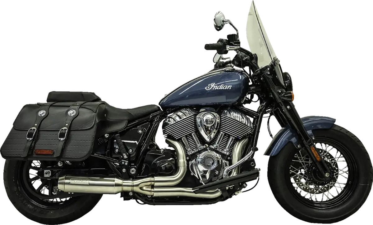 Bassani Xhaust 2-Into-1 Exhaust System - Stainless Steel 8H12ss 1