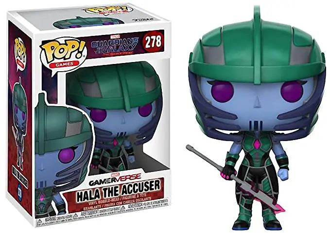Funko Pop! Games #278 - Guardians Of The Galaxy - Marvel Gamerverse - Hala The Accuser Vinyl Figure 1