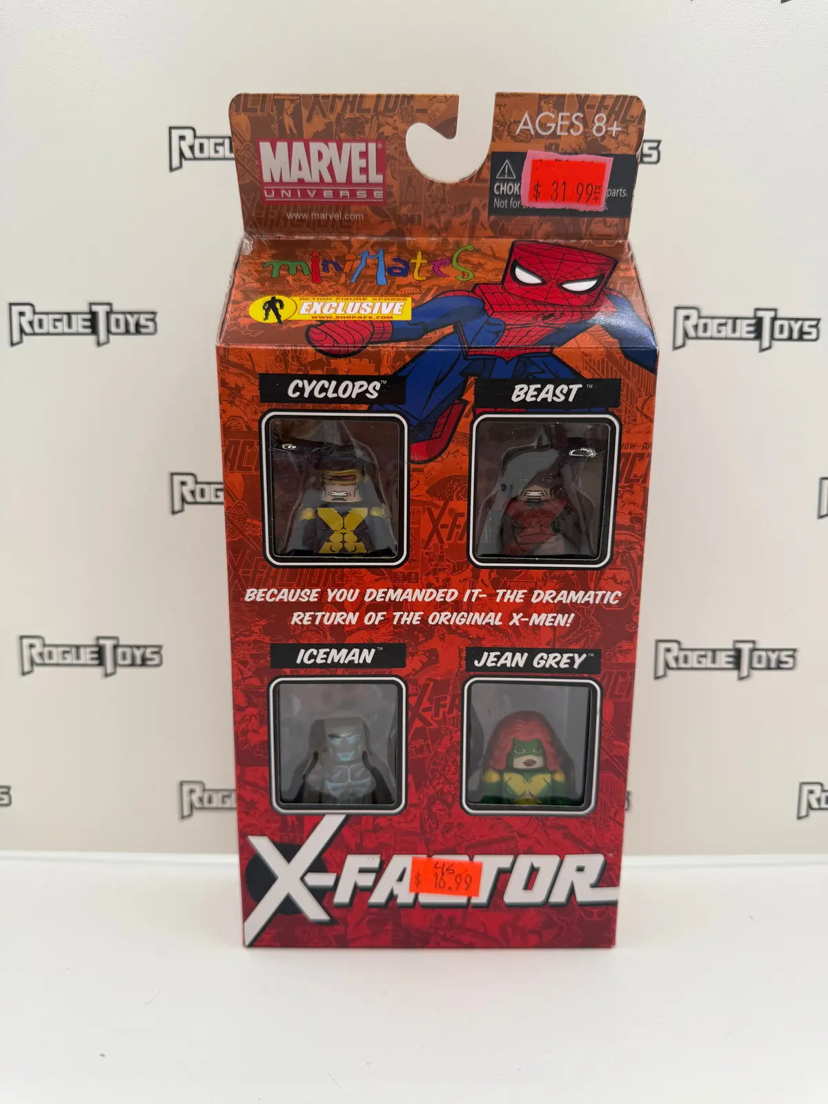 Diamond Select Toys Marvel Universe Minimates X-Factor Cyclops / Beast / Iceman / Jean Grey 4-Pack (Action Figure Xpress Exclusive) 1