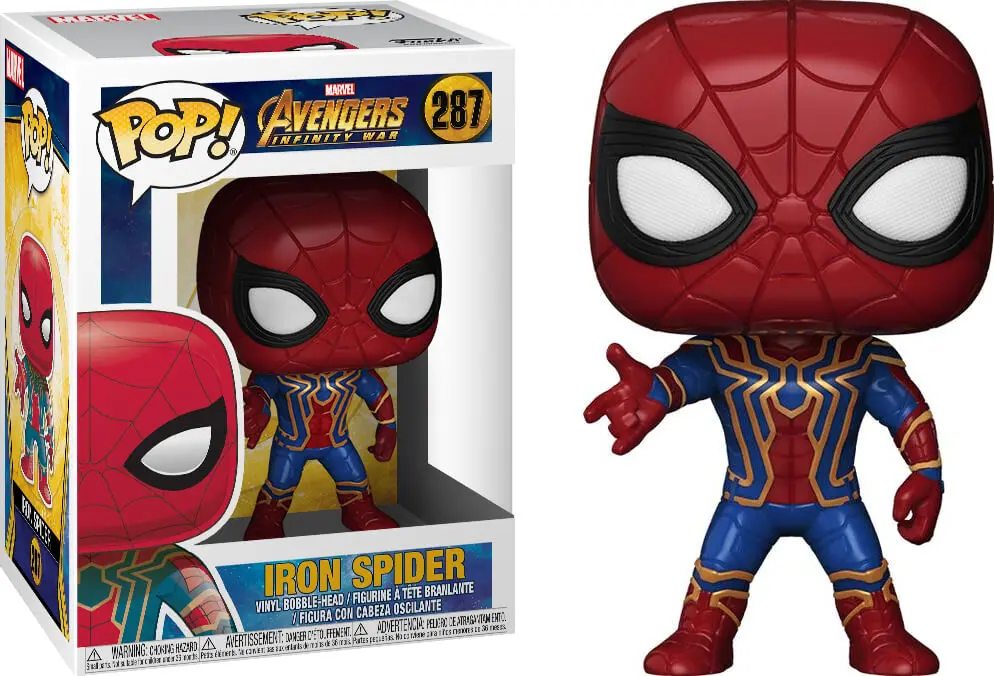 Funko Pop! Marvel - Avengers: Infinity War #287 - Iron Spider Vinyl Figure )26465) Low Stock 1