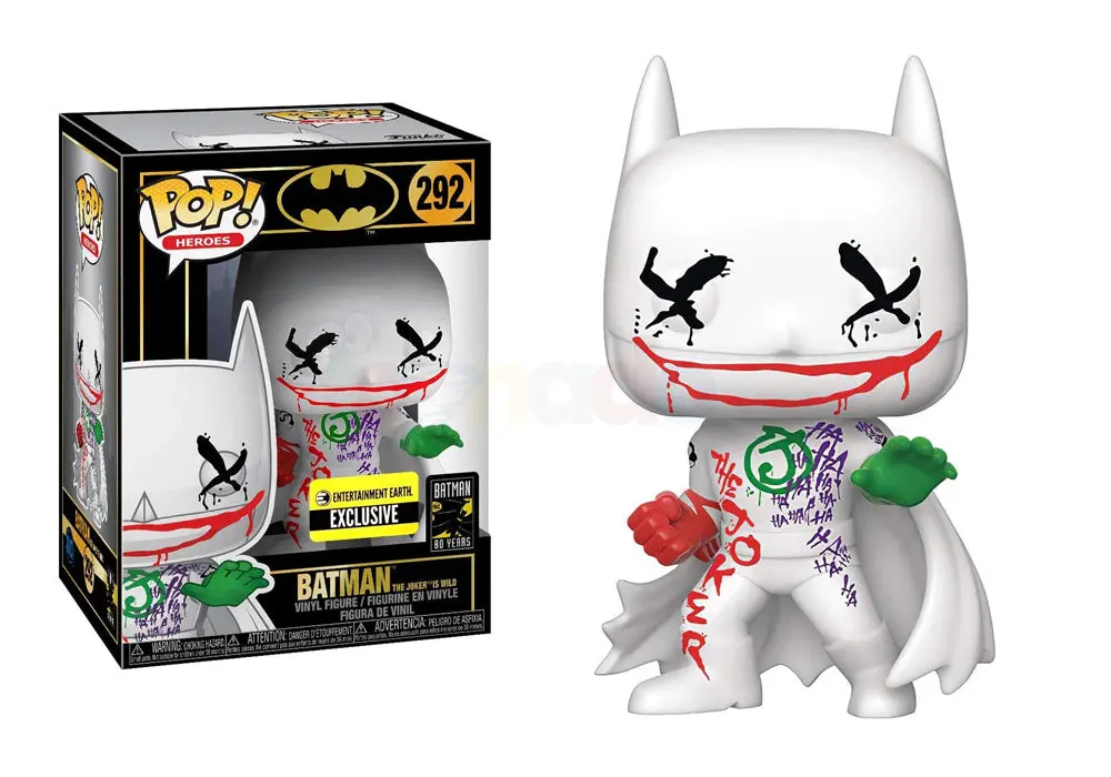 Funko Pop! Heroes #292 - Batman 80 Years - Batman: The Joker Is Wild (Ee Exclusive) Vinyl Figure 1