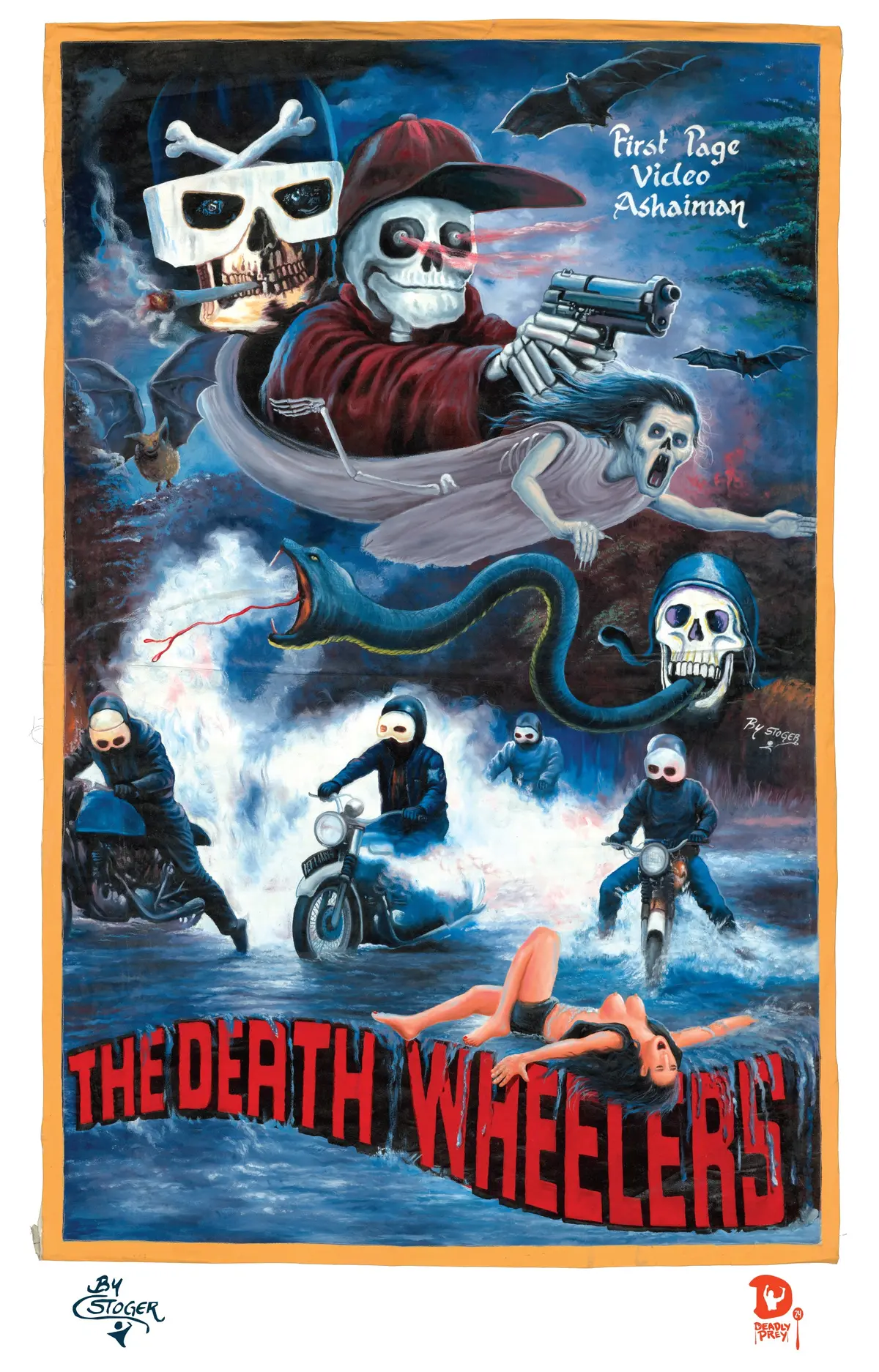 The Death Wheelers (High Quality Print) - Stoger 1