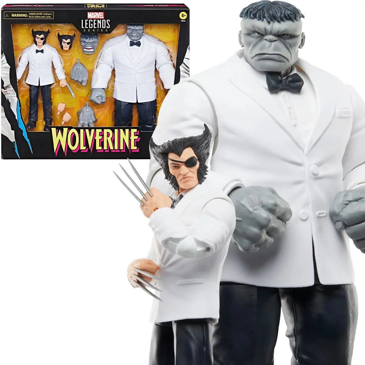 Marvel Legends - Wolverine 50Th Anniversary - Marvel'S Patch And Joe Fixit Action Figures (F9042) Low Stock 1