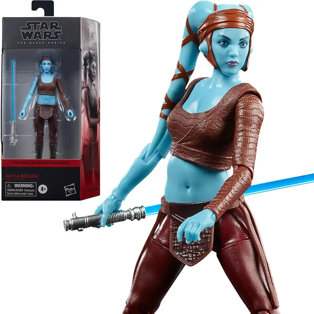 Star Wars: The Black Series - Attack Of The Clones #03 - Aayla Secura Action Figure (F4355) 1
