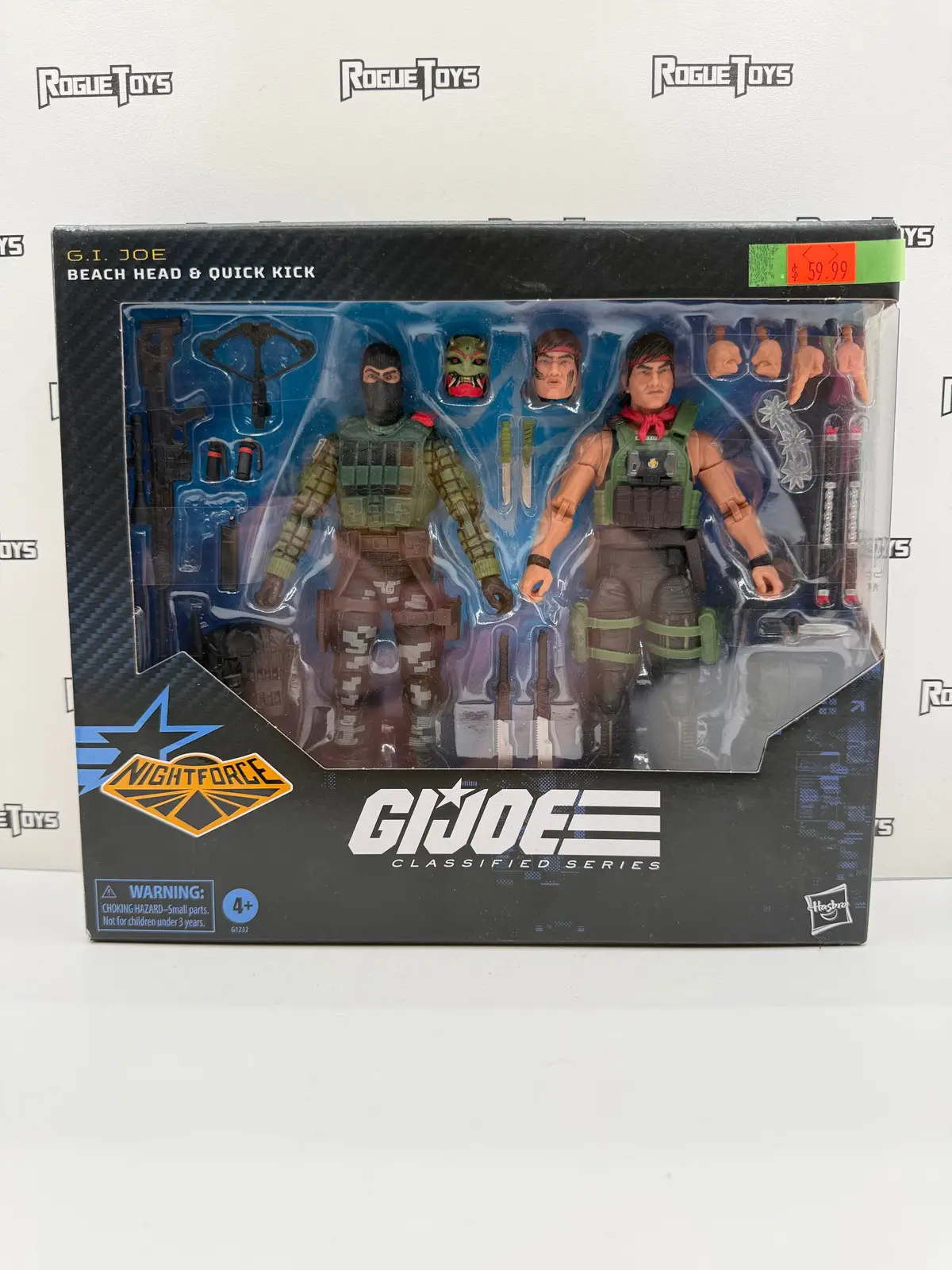 Hasbro G.I. Joe Classified Series Nightforce G.I. Joe Beach Head & Quick Kick 1