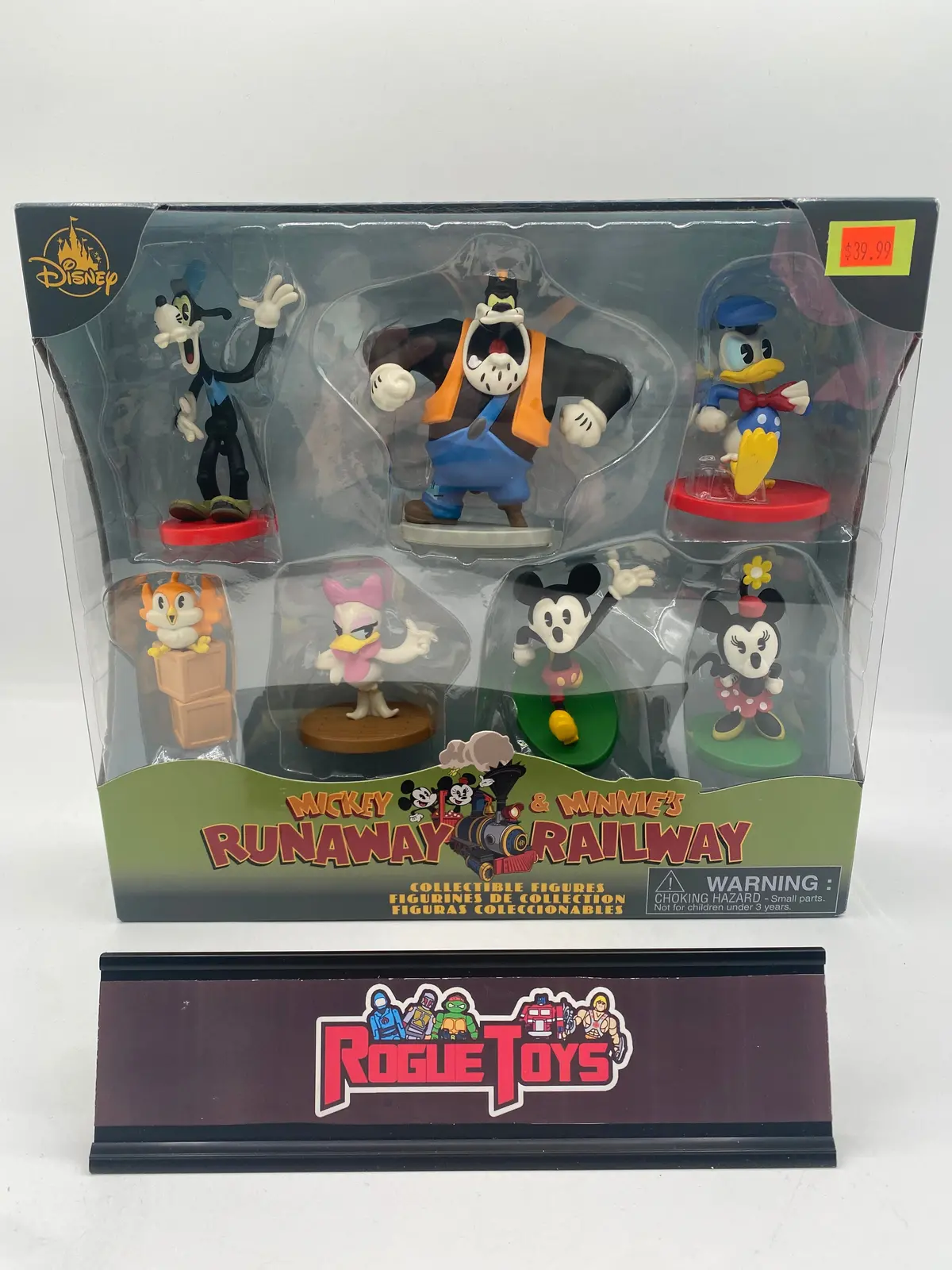 Disney Mickey & Minnie’S Runaway Railway Collectible Figures 1