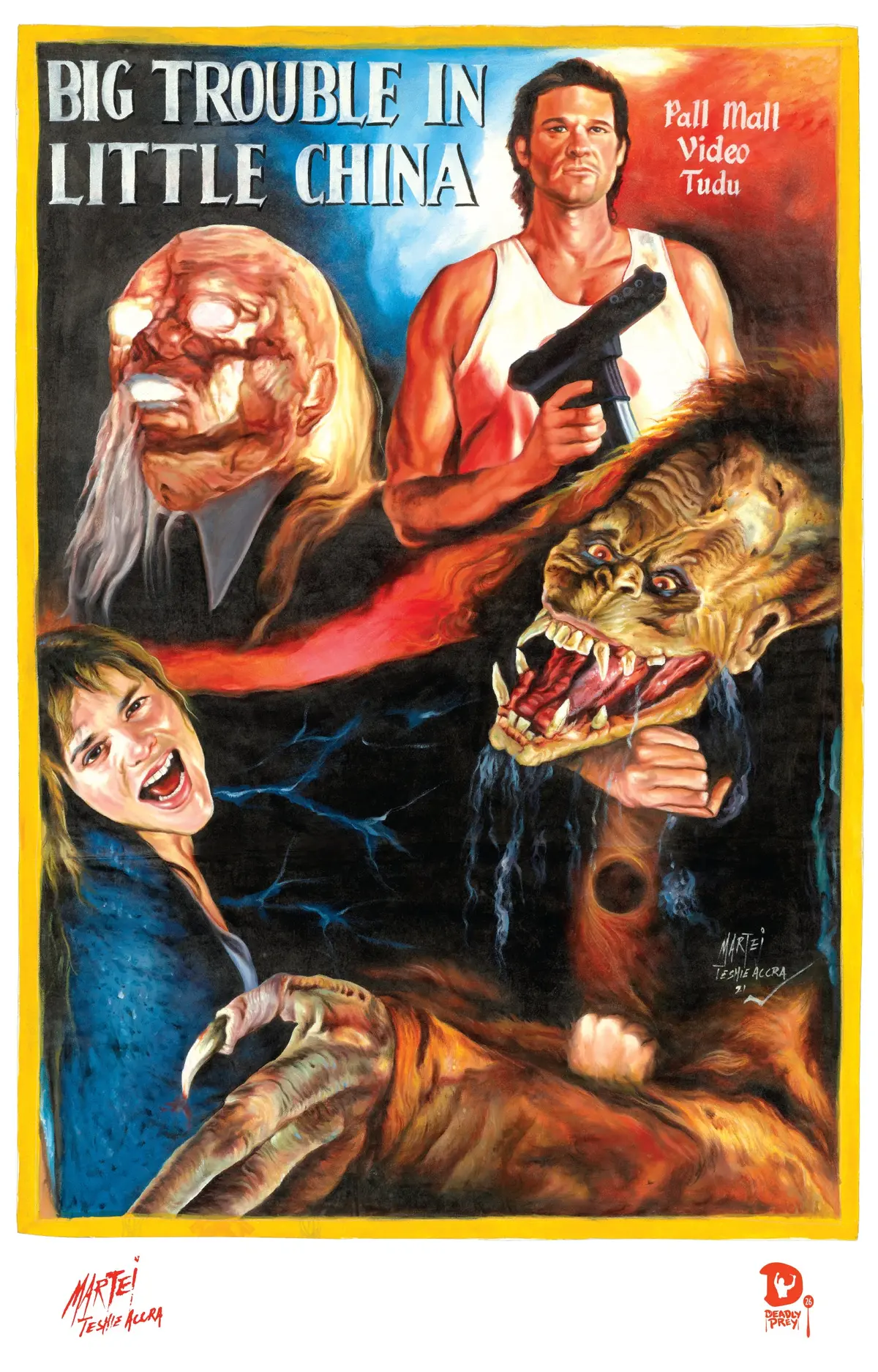 Big Trouble In Little China (High Quality Print) - H.K. Mathias 1
