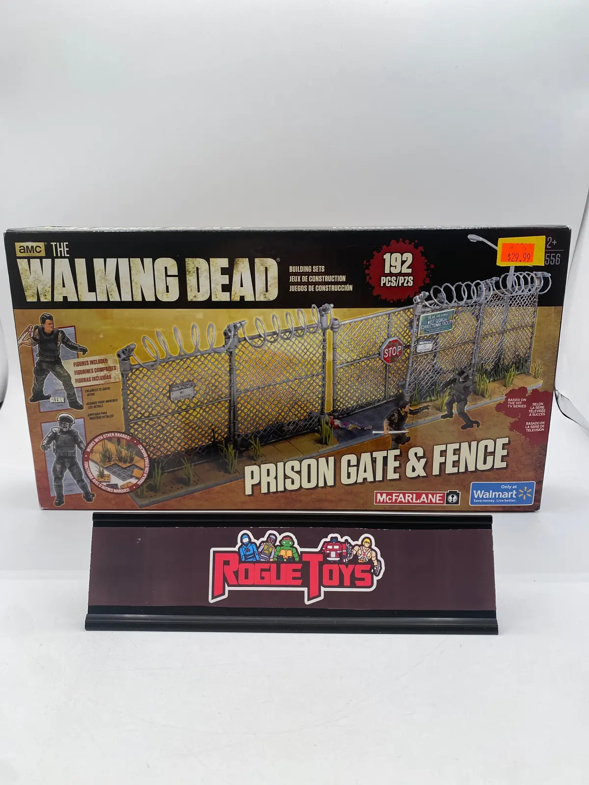 Mcfarlane Toys The Walking Dead Building Sets Prison Gate & Fence (Walmart Exclusive) 1