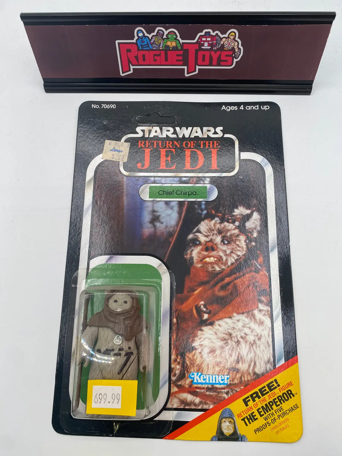 Kenner 1983 Star Wars: Return Of The Jedi Chief Chirpa 1