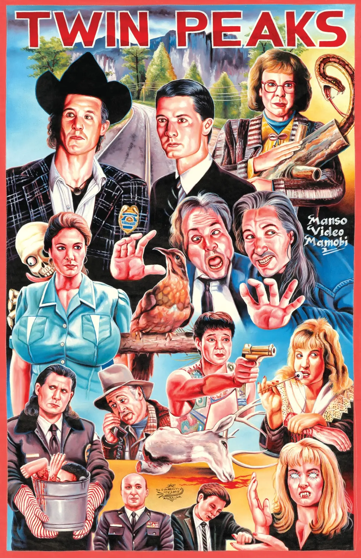Twin Peaks (High Quality Print) - Heavy J 1