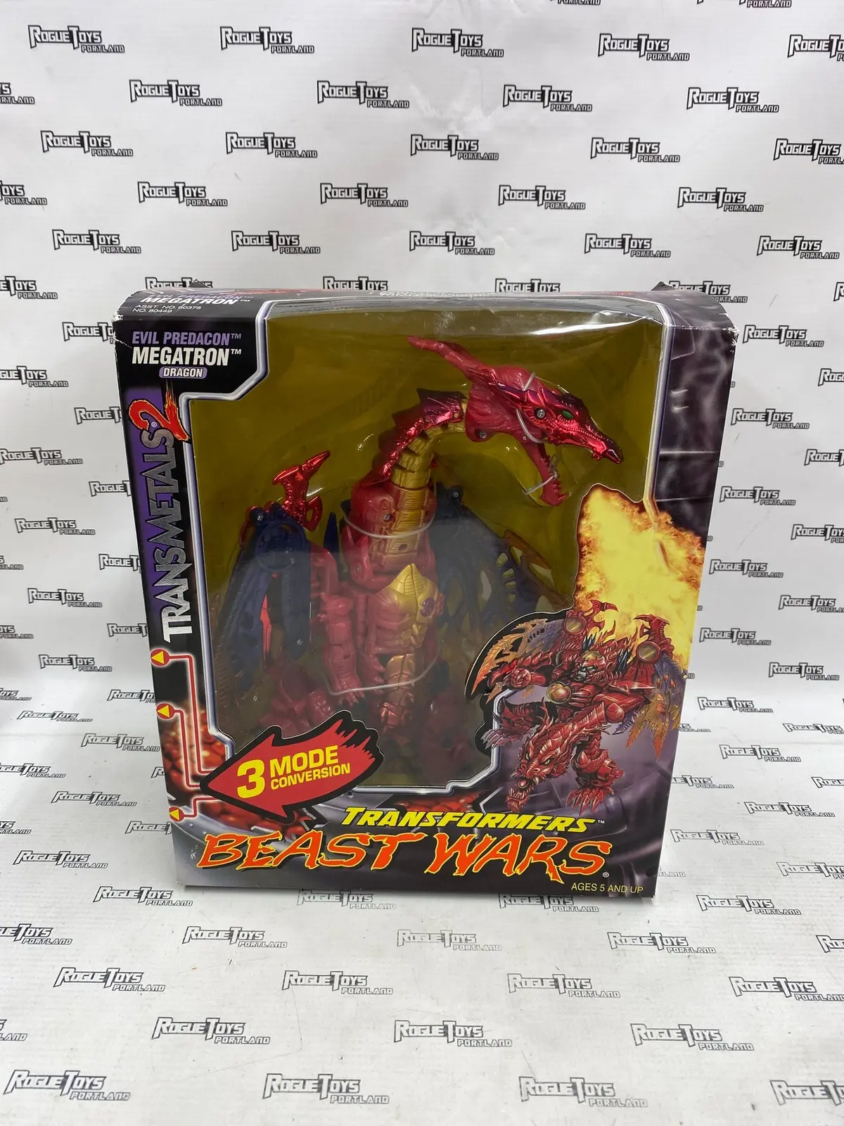 Vintage Beast Wars Transmetals 2 Megatron Dragon 1