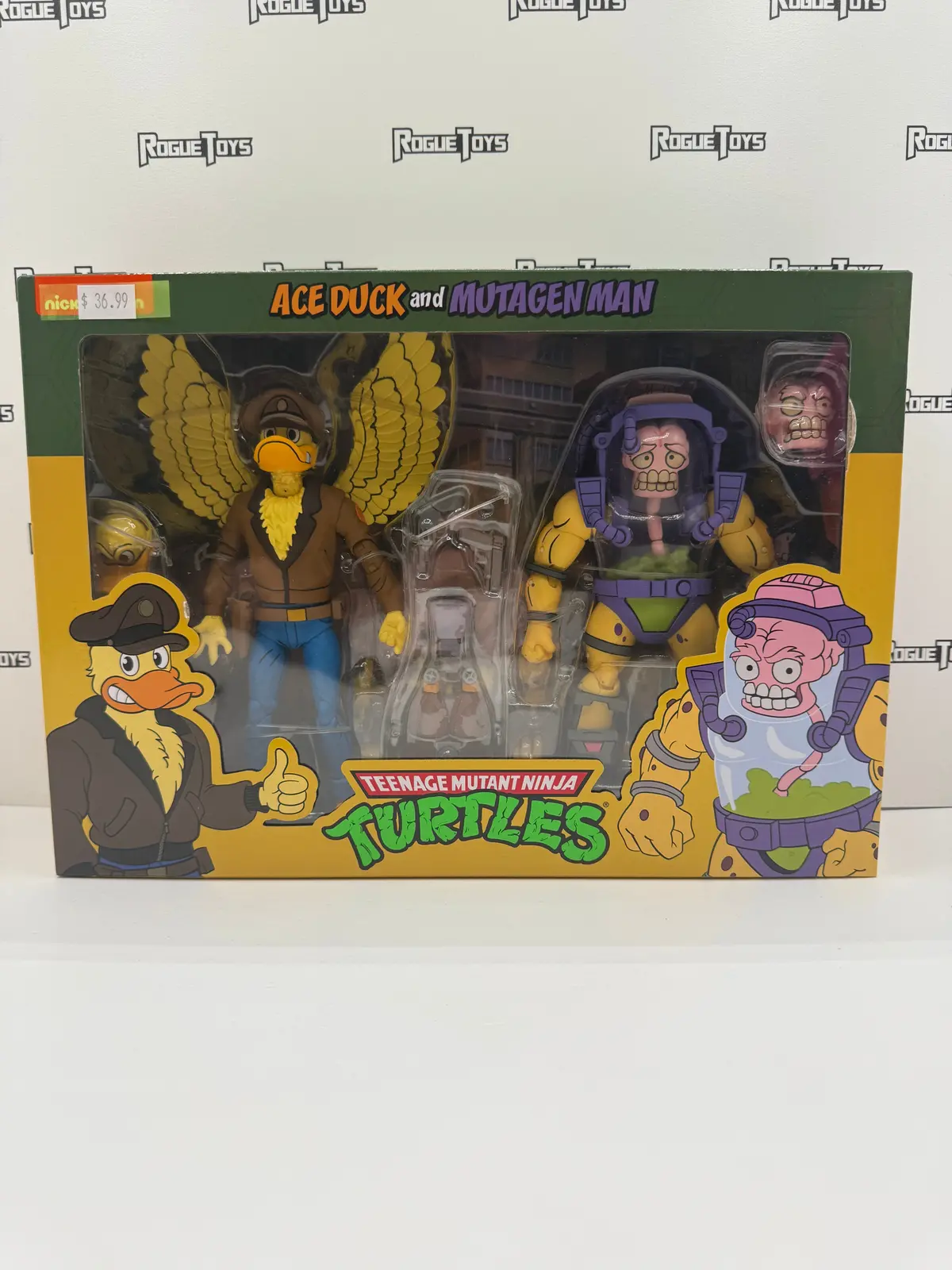 Neca Nickelodeon Teenage Mutant Ninja Turtles (Tmnt) Ace Duck And Mutagen Man 1