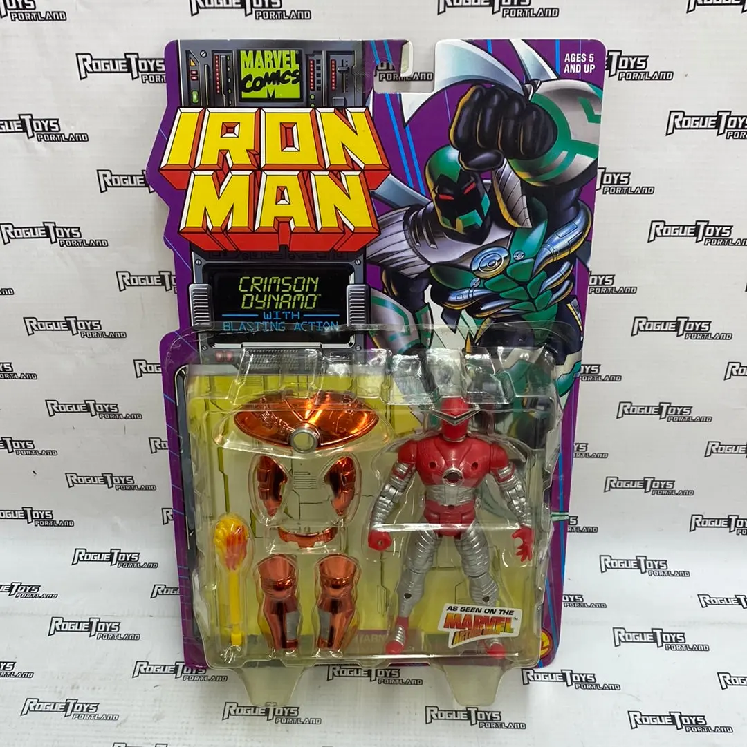 Vintage Toy Biz Iron Man Crimson Dynamo With Blasting Action 1