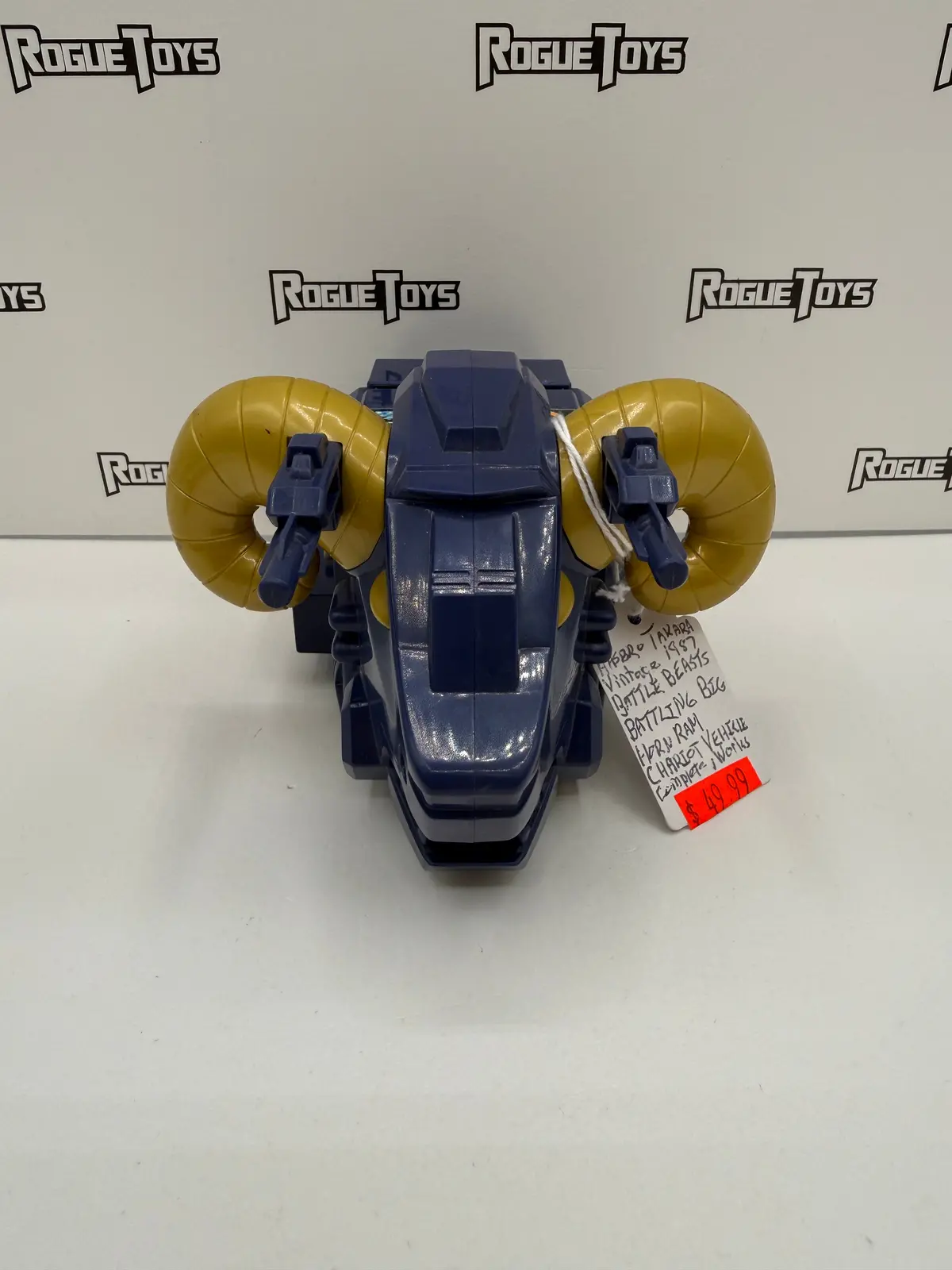 Hasbro Takara Vintage Battle Beasts Battling Bighorn Ram Chariot Vehicle 1