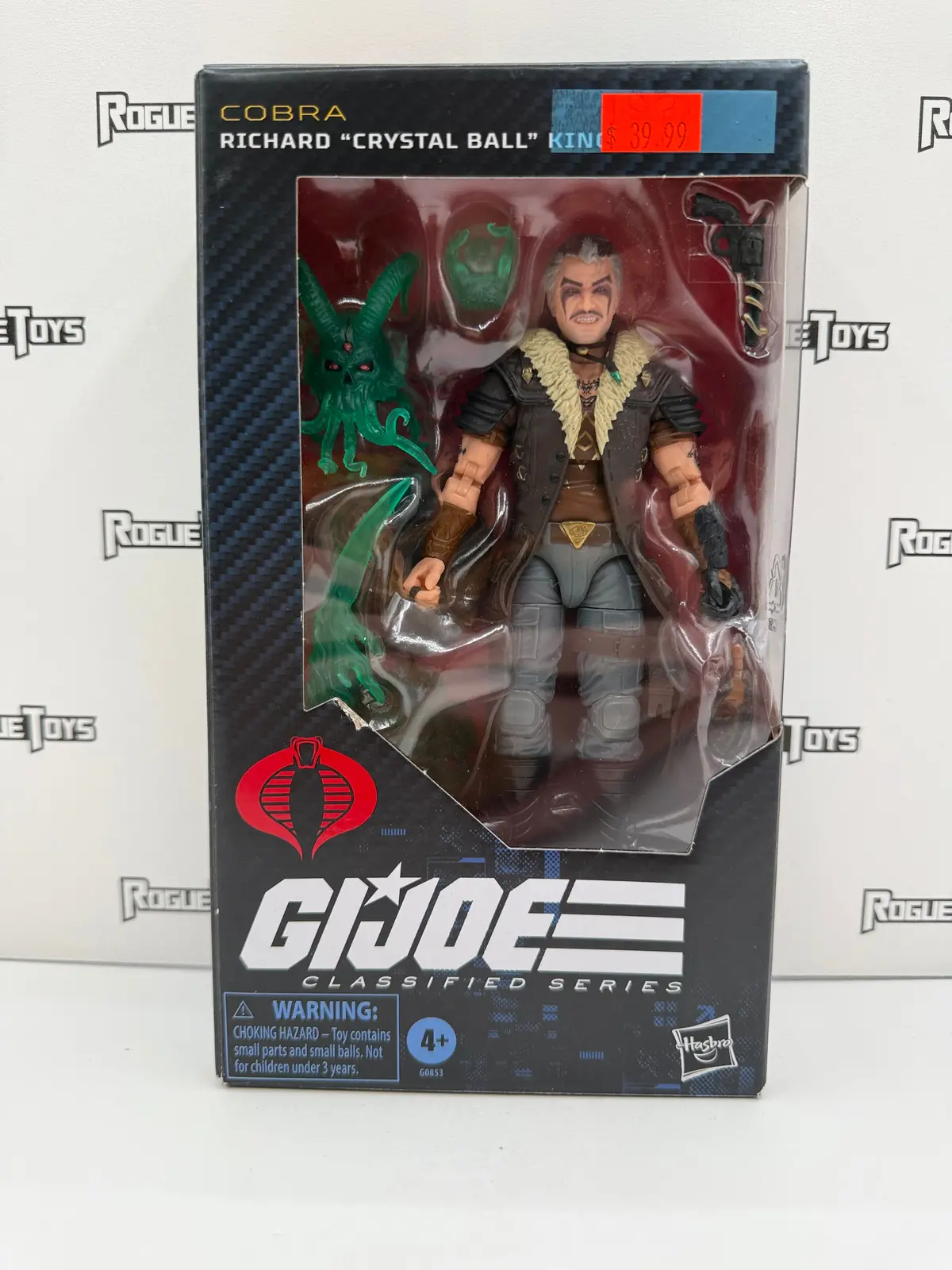 Hasbro G.I. Joe Classified Series Cobra Richard “Crystal Ball” King 1