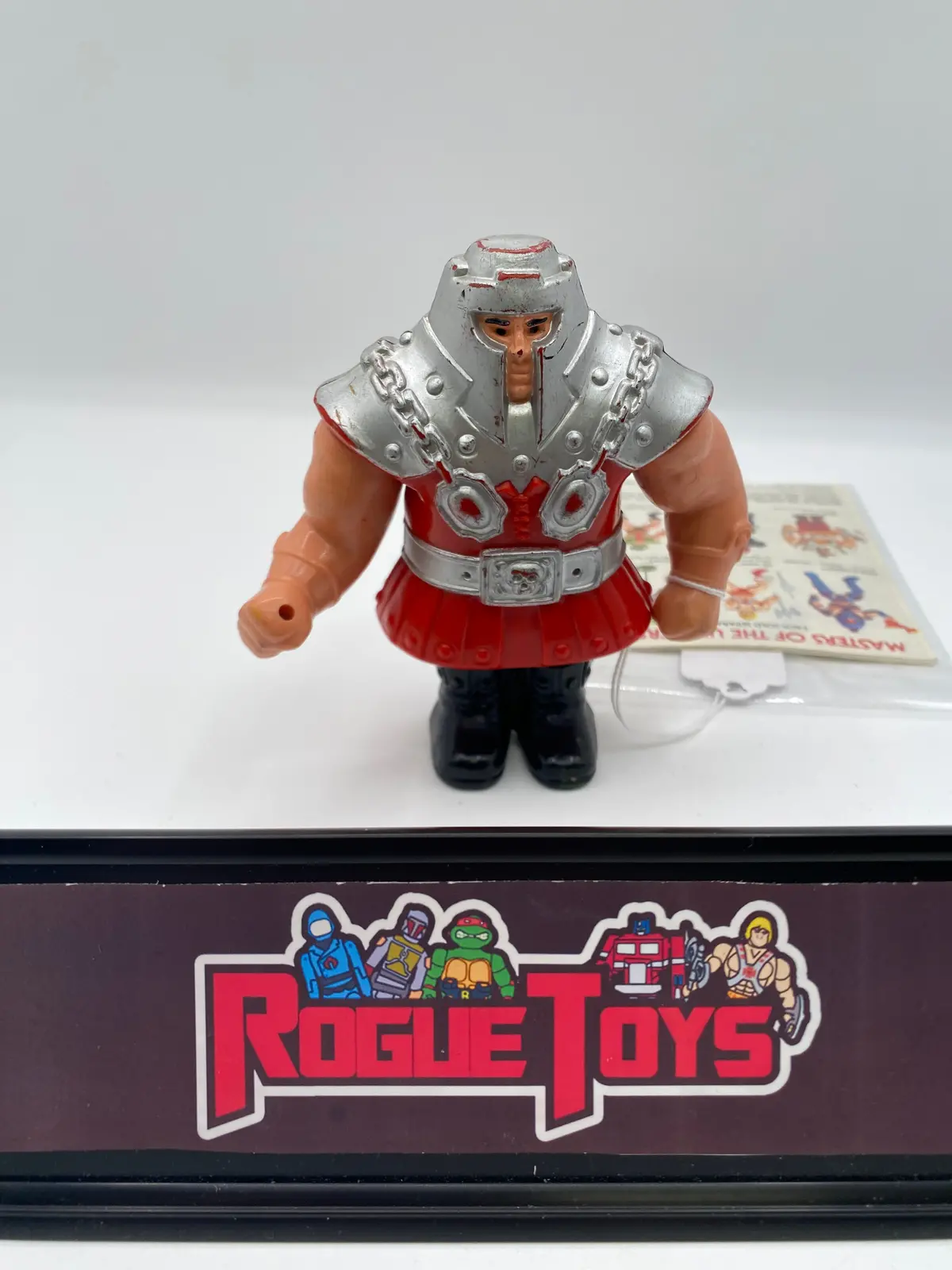 Mattel 1982 Vintage Masters Of The Universe Ram-Man W/ Original Mini Comic 1