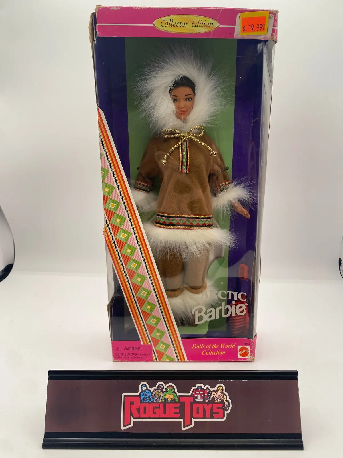Mattel 1996 Barbie Collectibles Dolls Of The World Collection Arctic Barbie 1