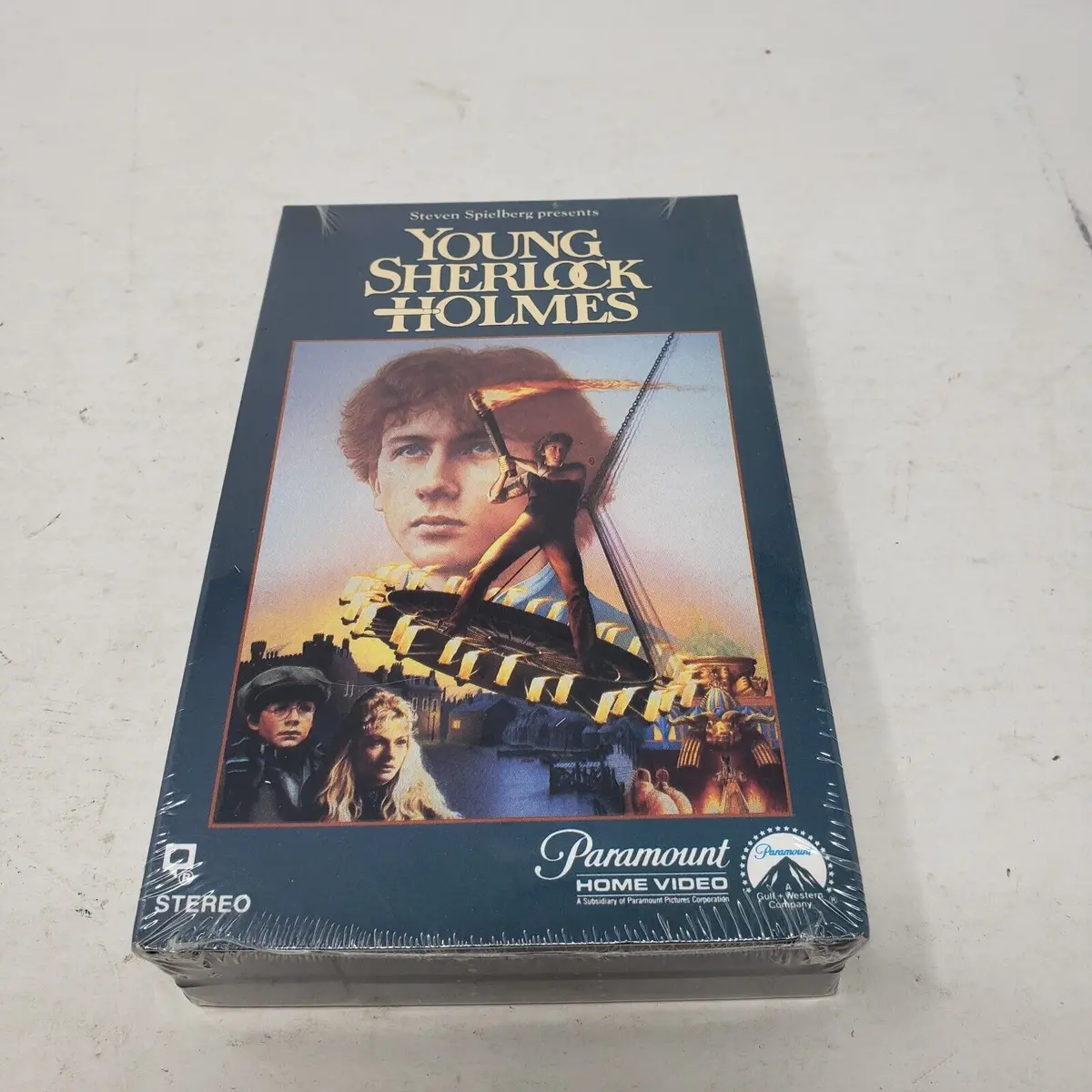 Young Sherlock Holmes Betamax Beta Not Vhs Tape Movie New Barcode On Spine 1986 1