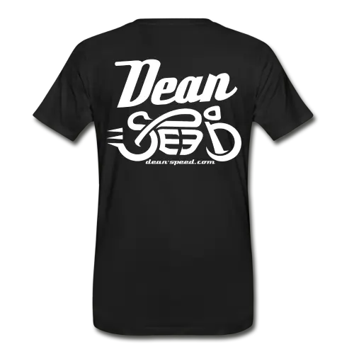 Dean Speed Logo - Men's T-Shirt - Black 1